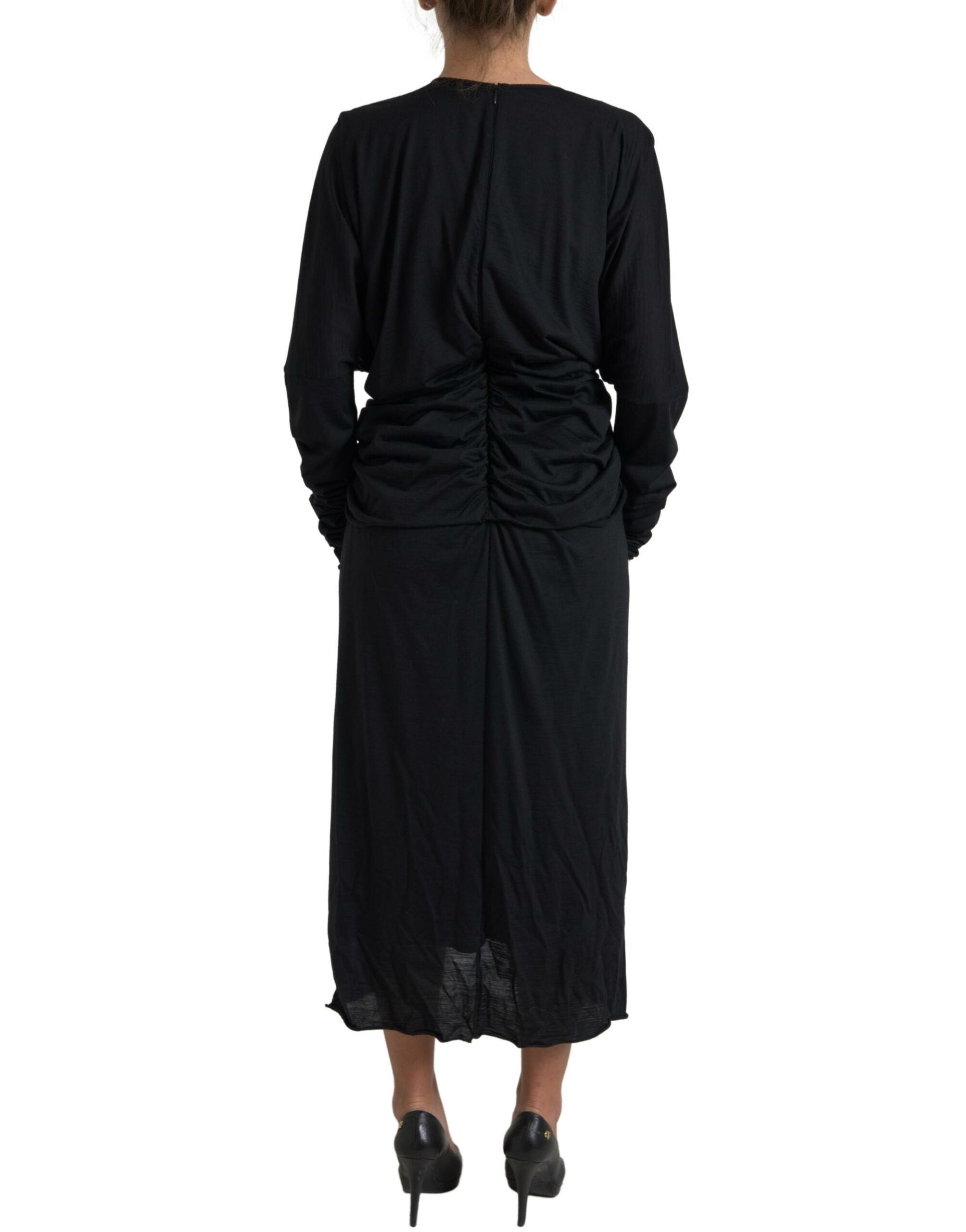 Robe DOLCE & GABBANA Sheath noire Dolce & Gabbana