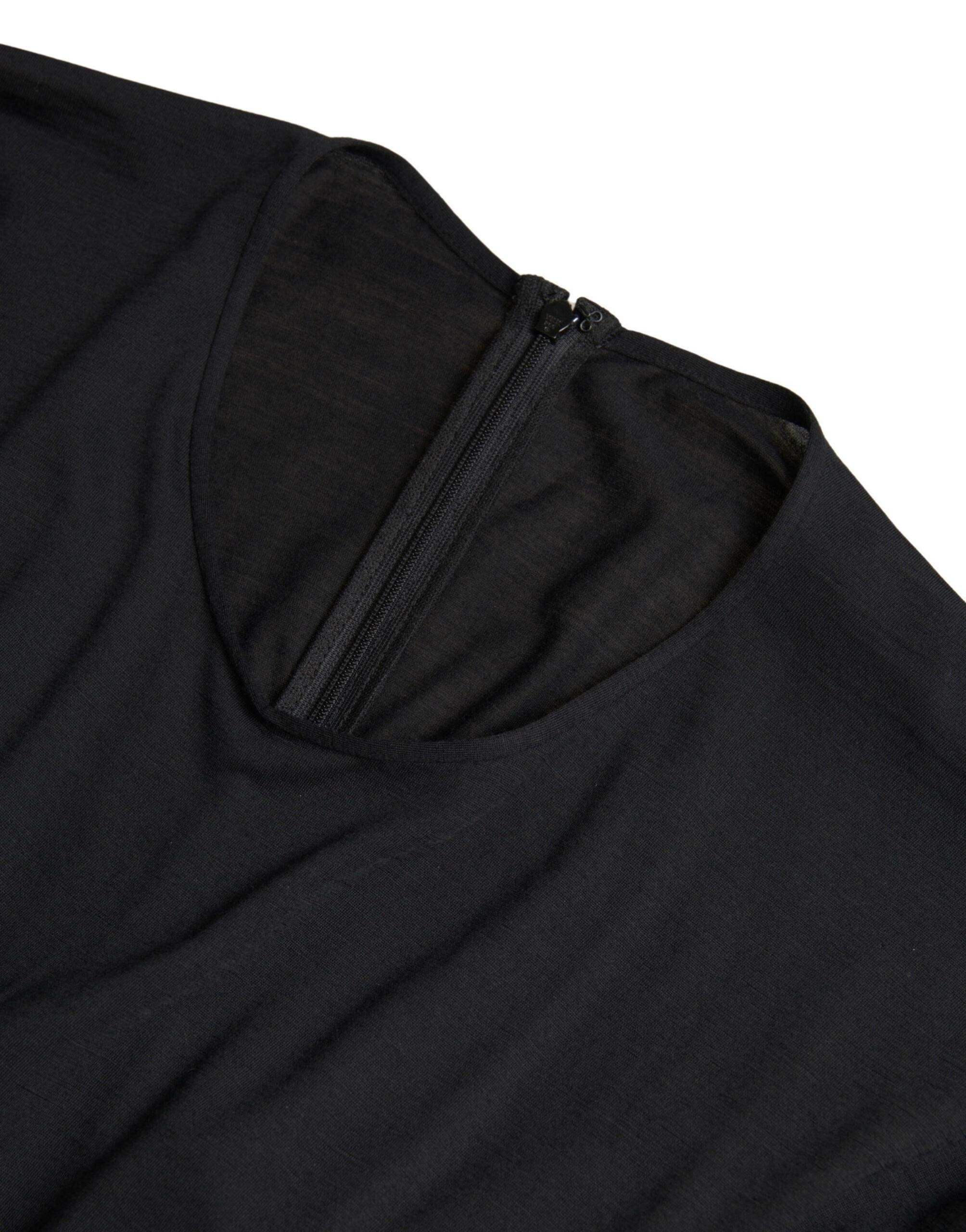 Robe DOLCE & GABBANA Sheath noire Dolce & Gabbana