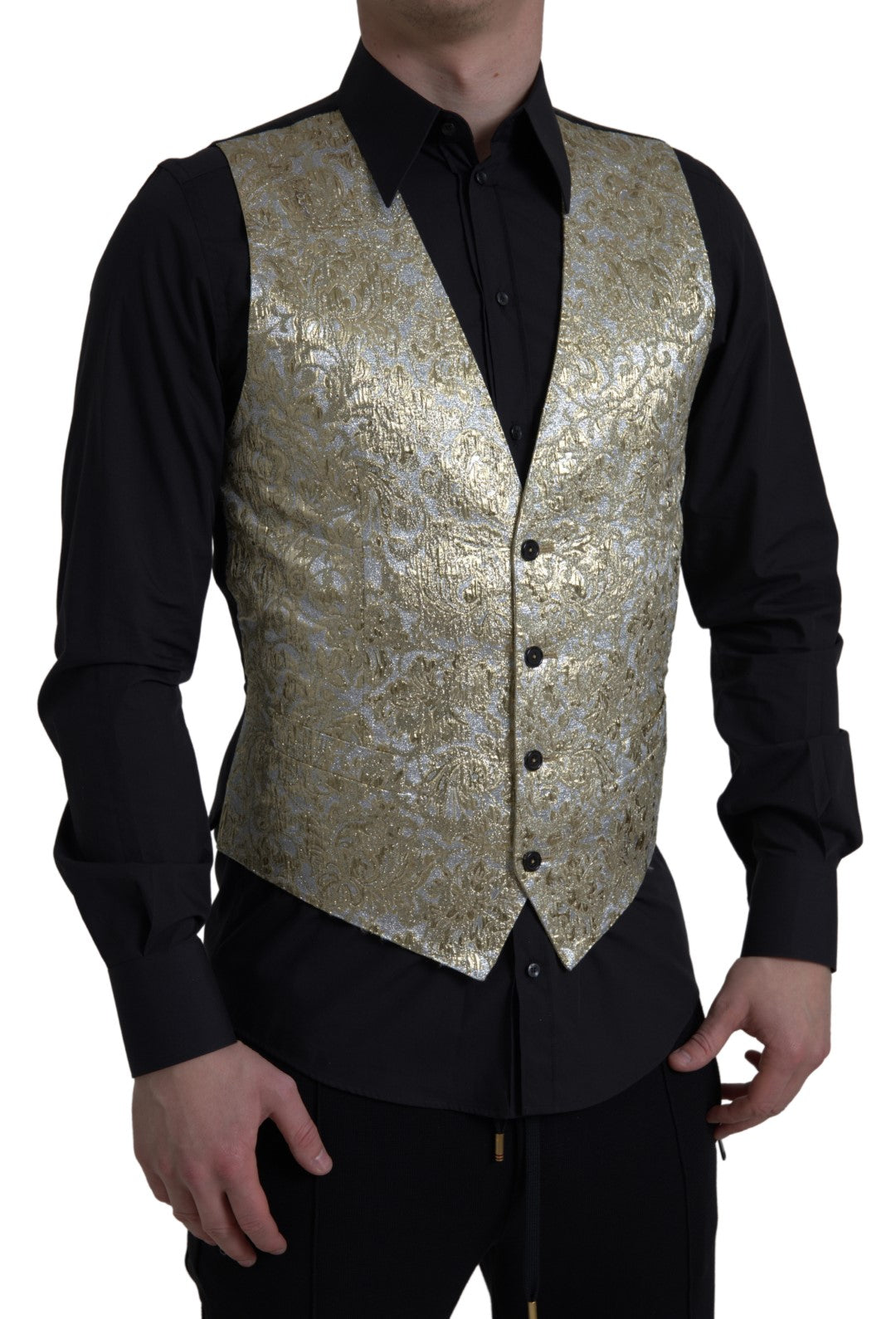 Gilet Dolce & Gabbana doré