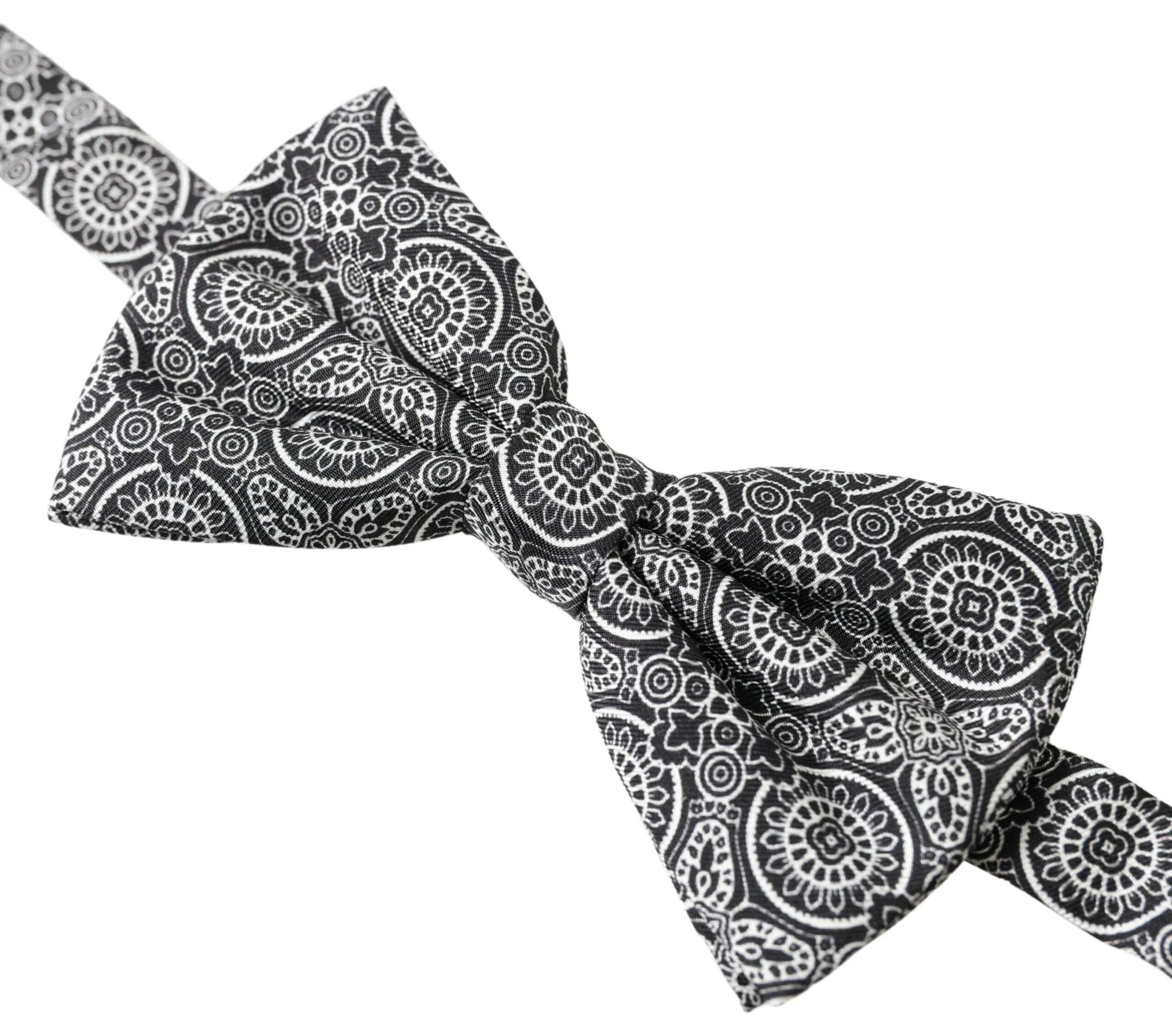 Nœud papillon Dolce & Gabbana noir blanc