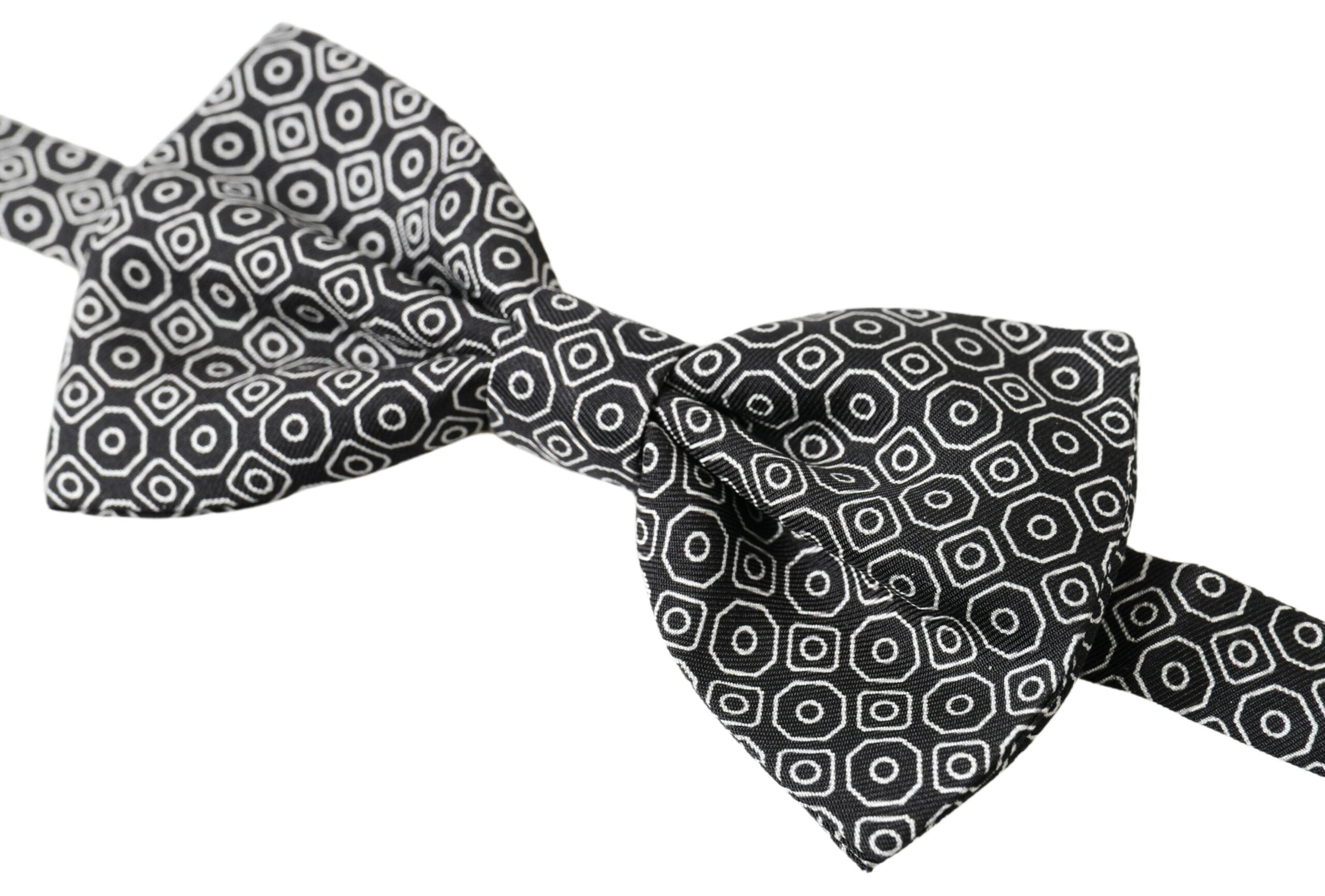 Nœud papillon Dolce & Gabbana noir et blanc