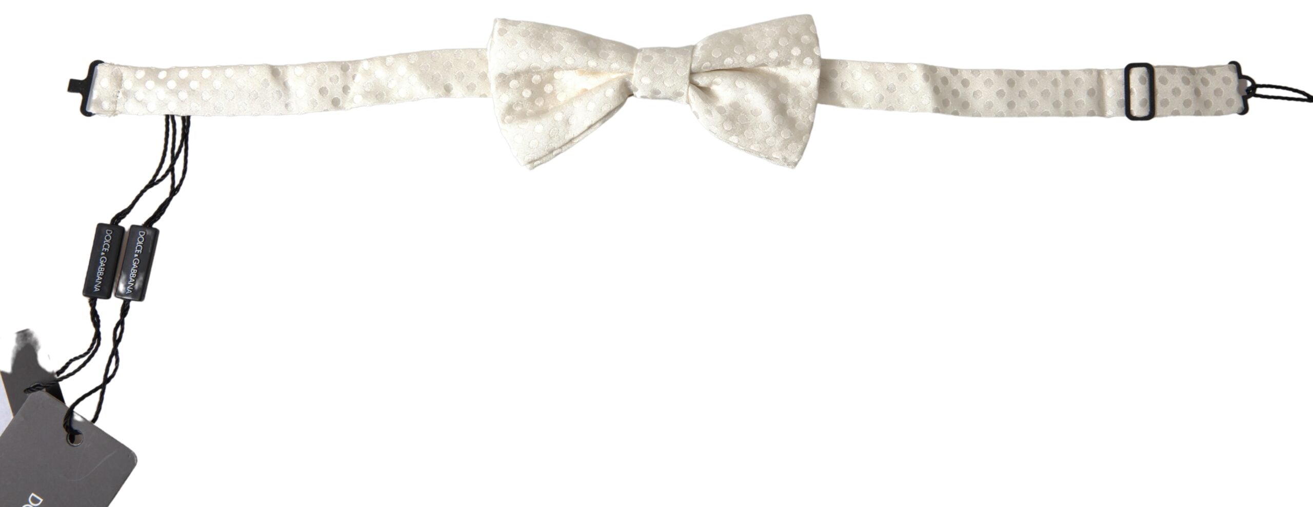 Nœud papillon Dolce & Gabbana fantaisie ivoire