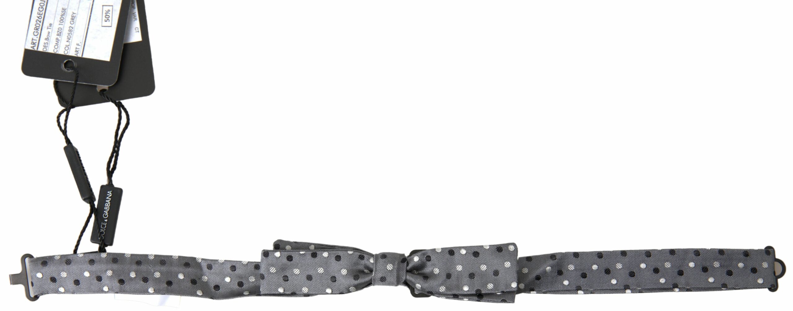 Noeud papillon Dolce & Gabbana gris