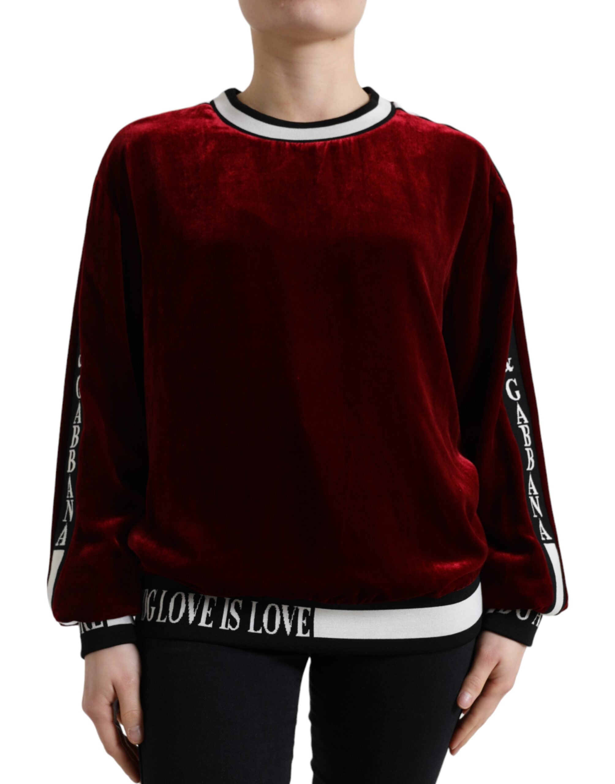 Pull Dolce & Gabbana bordeaux
