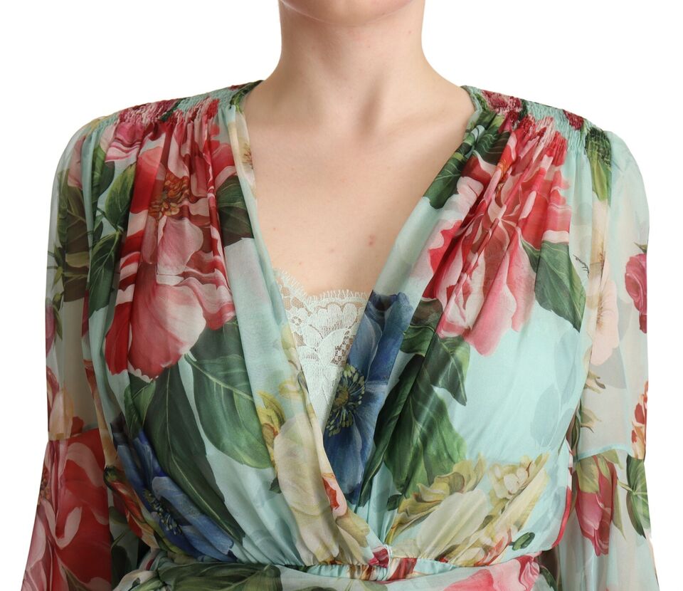 Robe midi Dolce & Gabbana verte Dolce & Gabbana