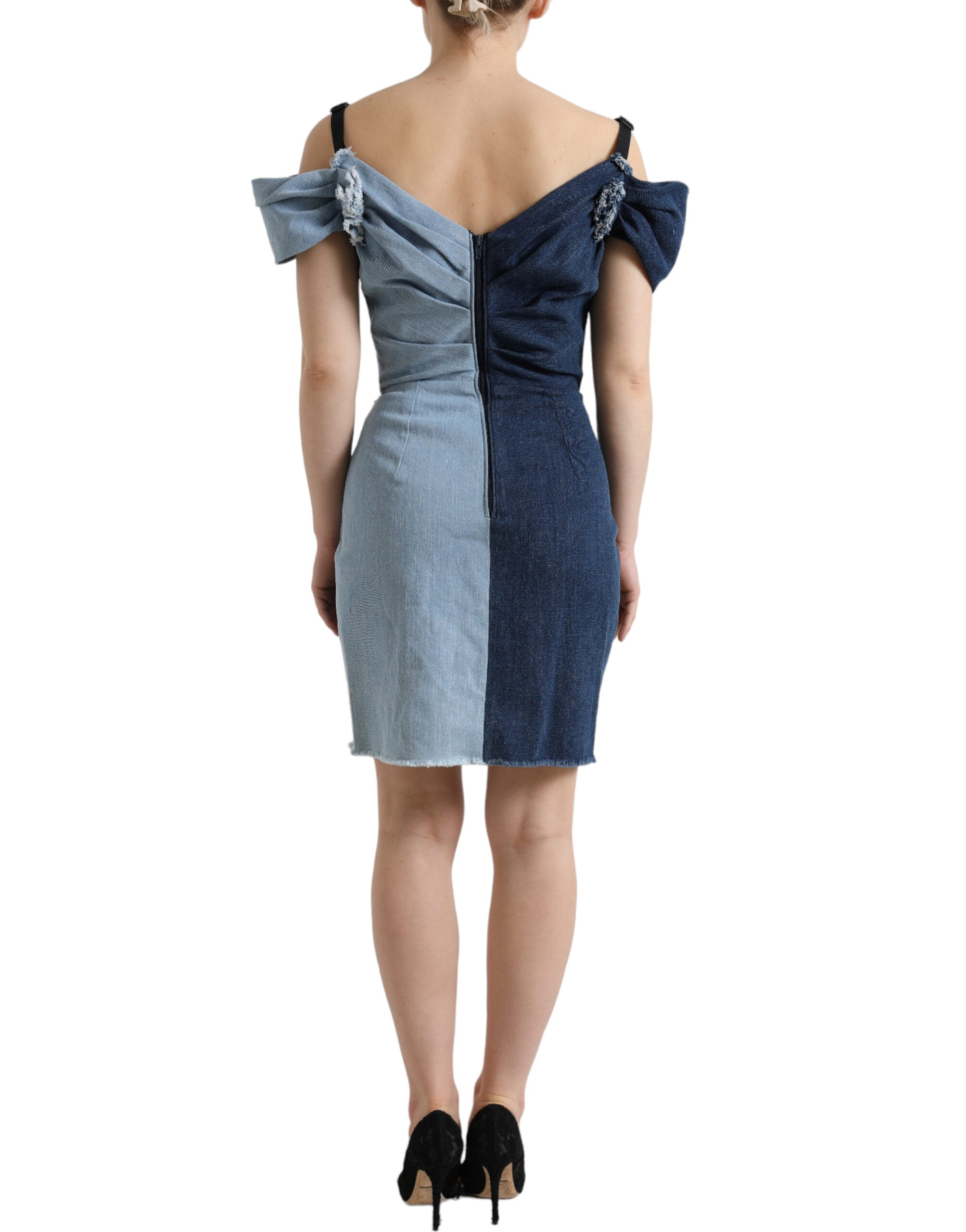 Robe Dolce & Gabbana mini bleue Dolce & Gabbana