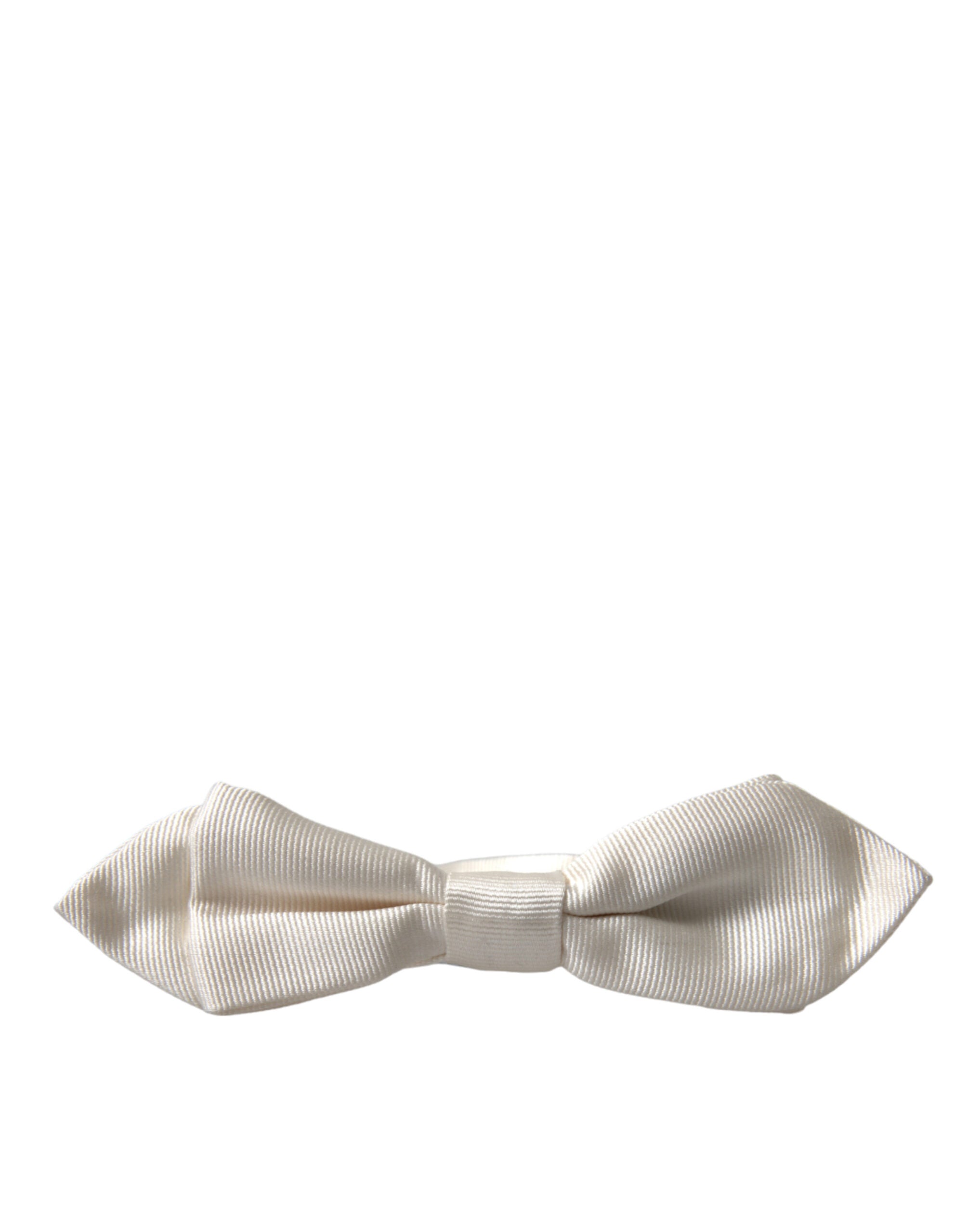Nœud papillon Dolce & Gabbana blanc