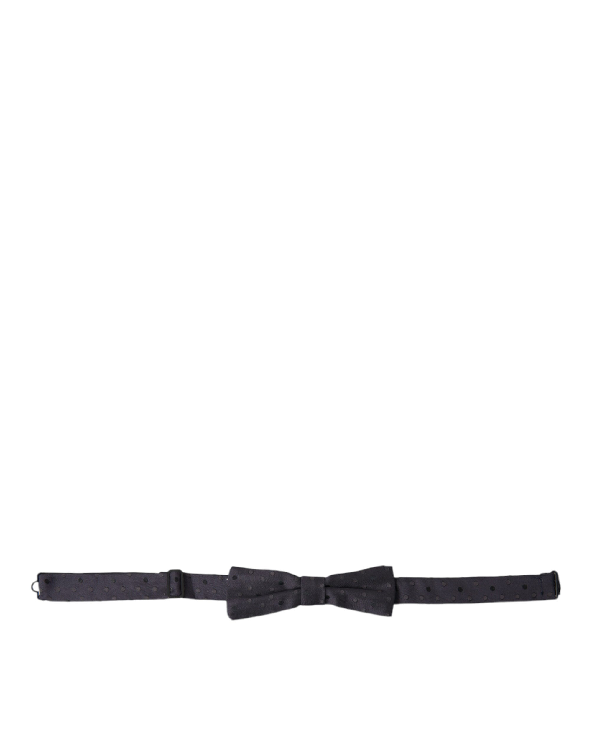 Nœud papillon Dolce & Gabbana bleu à pois