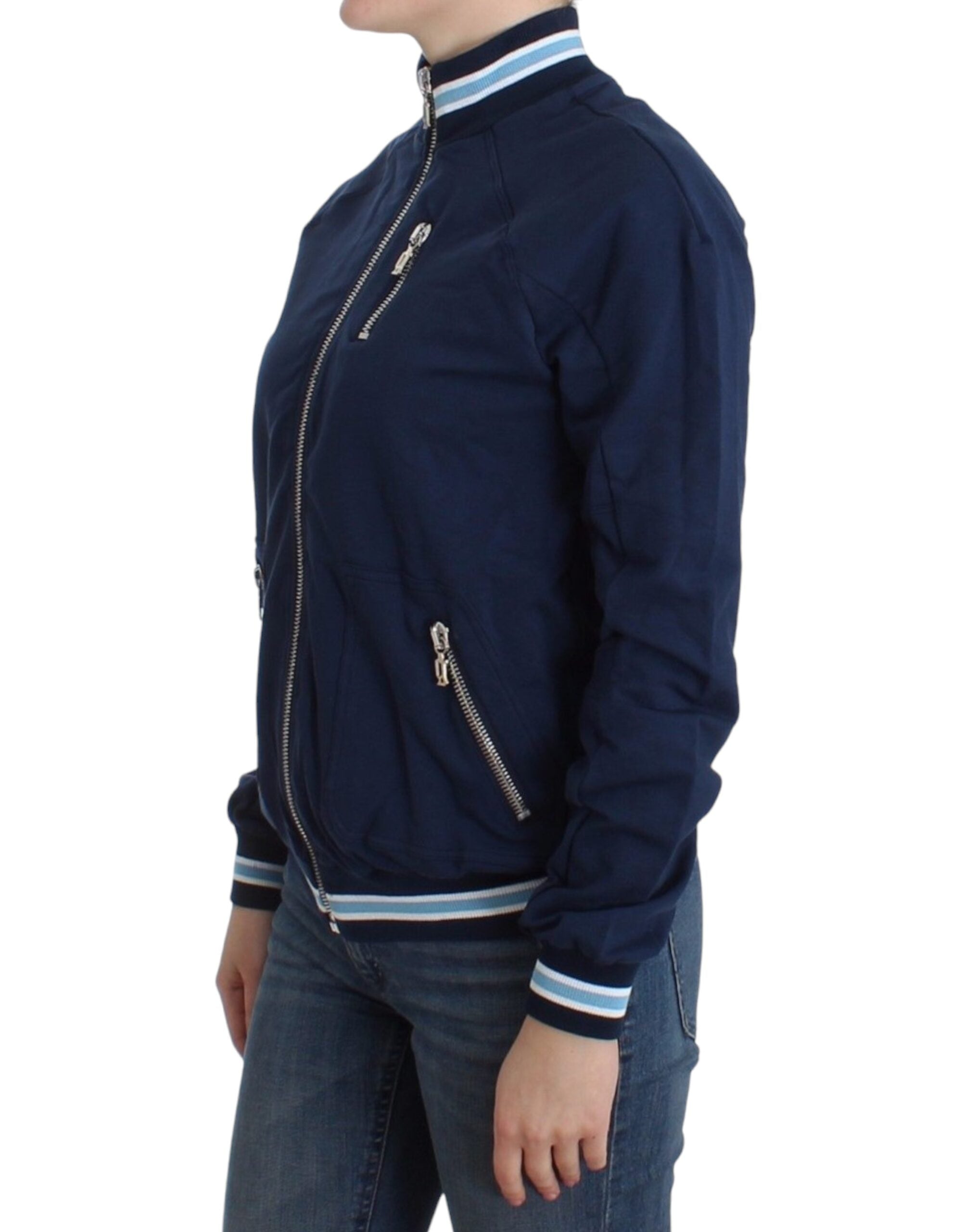 Cardigan John Galliano bleu