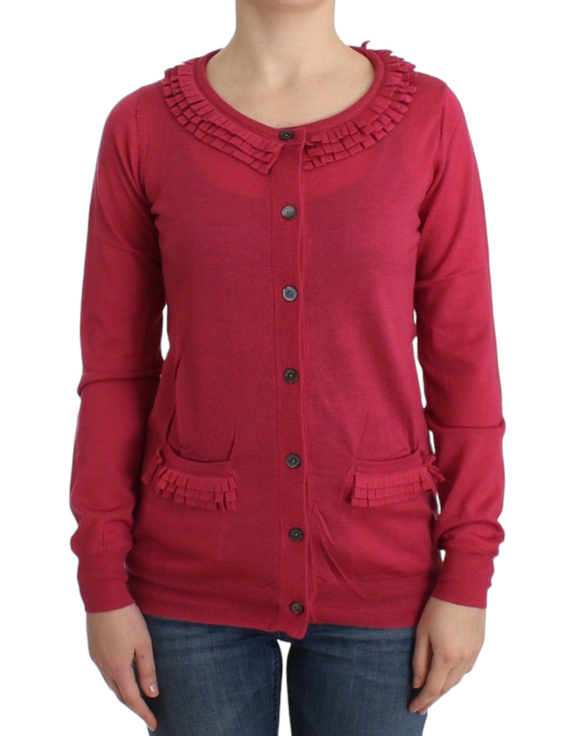 Cardigan John Galliano rose