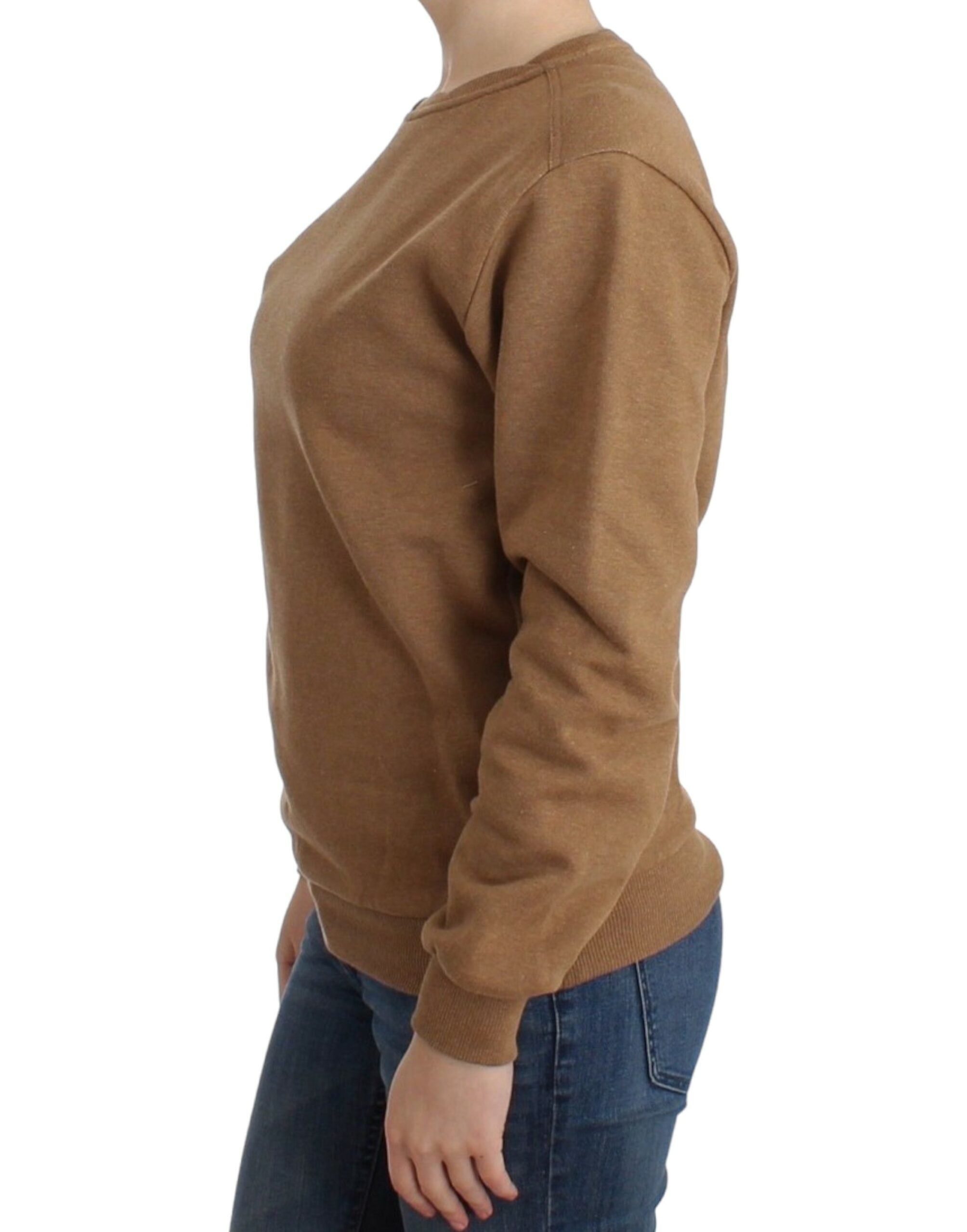 Pull John Galliano col rond brun