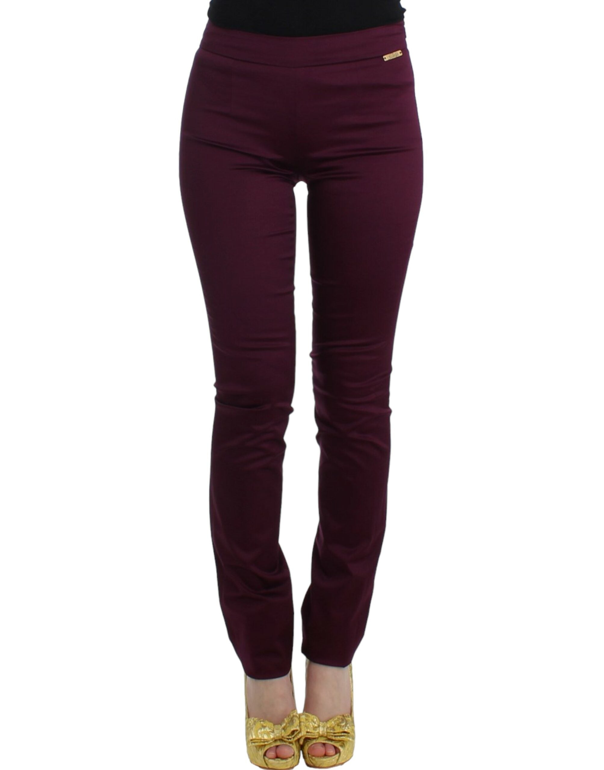 Pantalon John Galliano slim violet