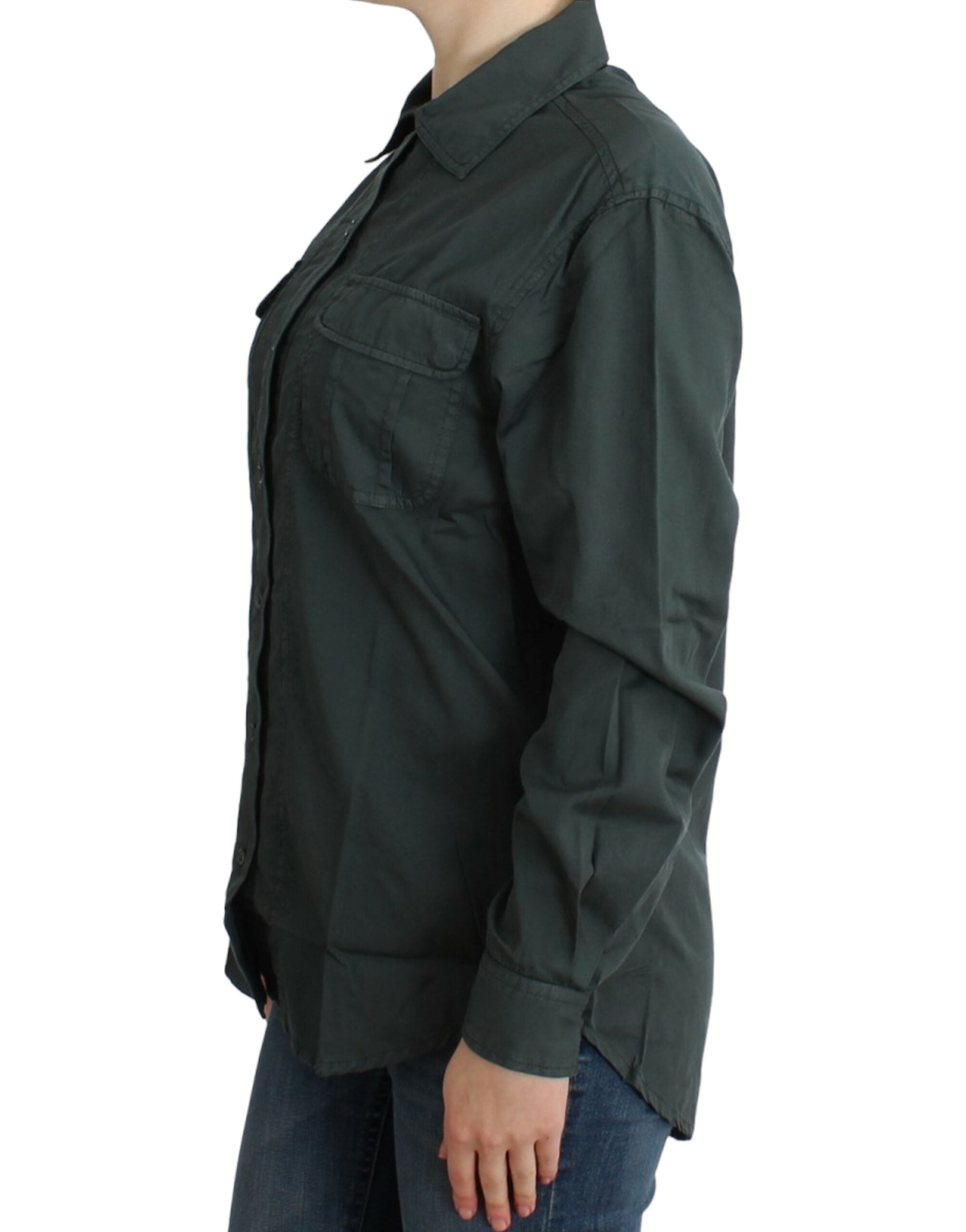 Chemise Just Cavalli slim grise