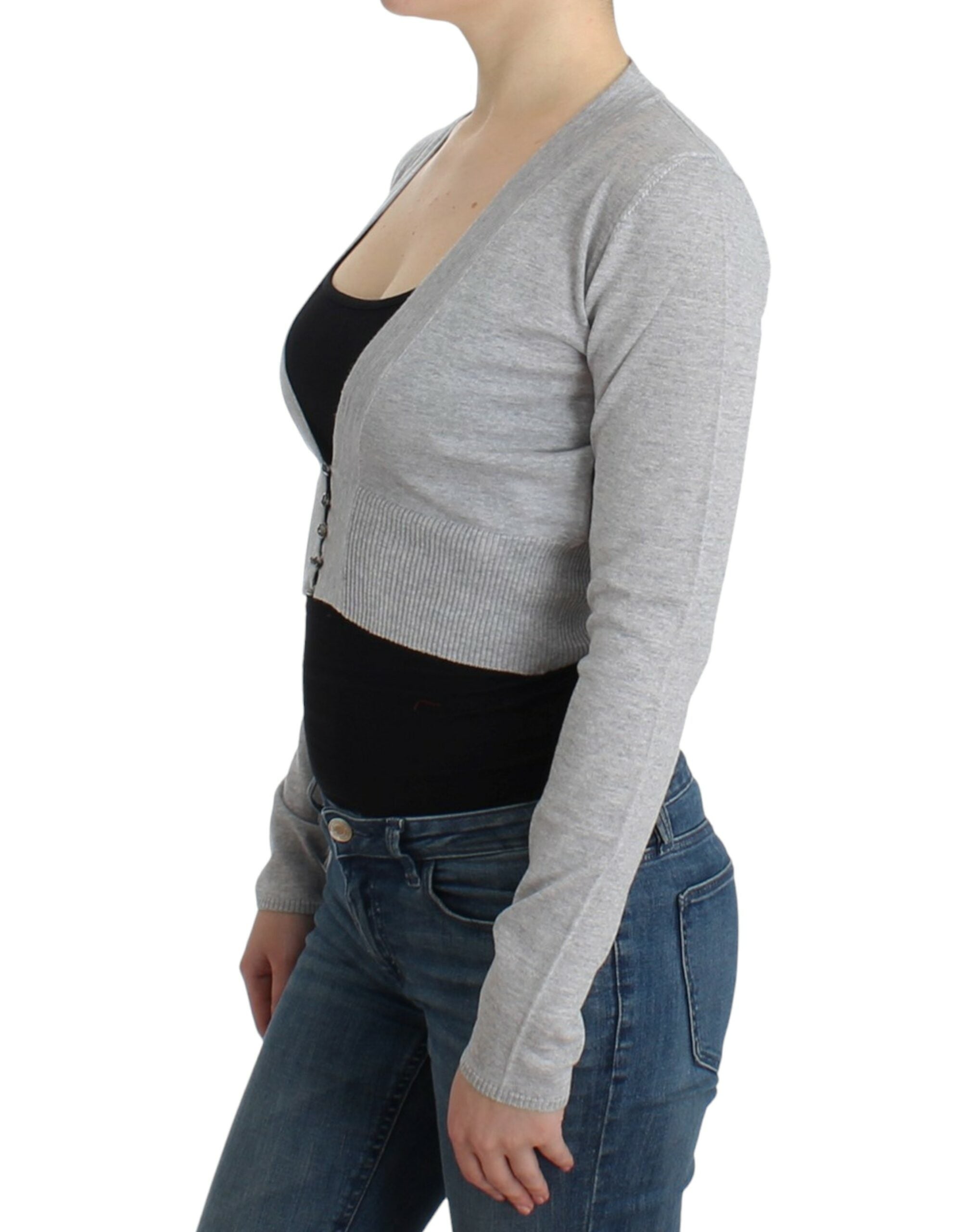 Cardigan Class Roberto Cavalli gris