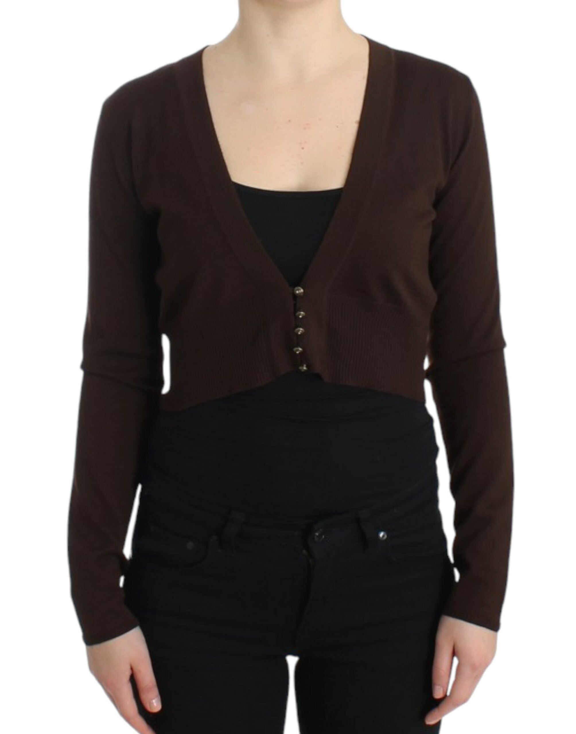 Cardigan Class Roberto Cavalli brun