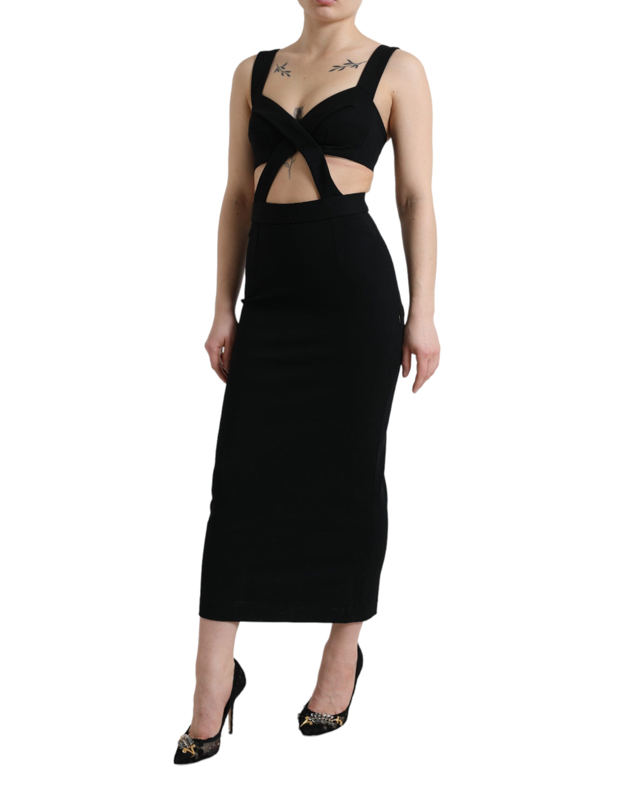 Robe Dolce & Gabbana bodycon noire Dolce & Gabbana