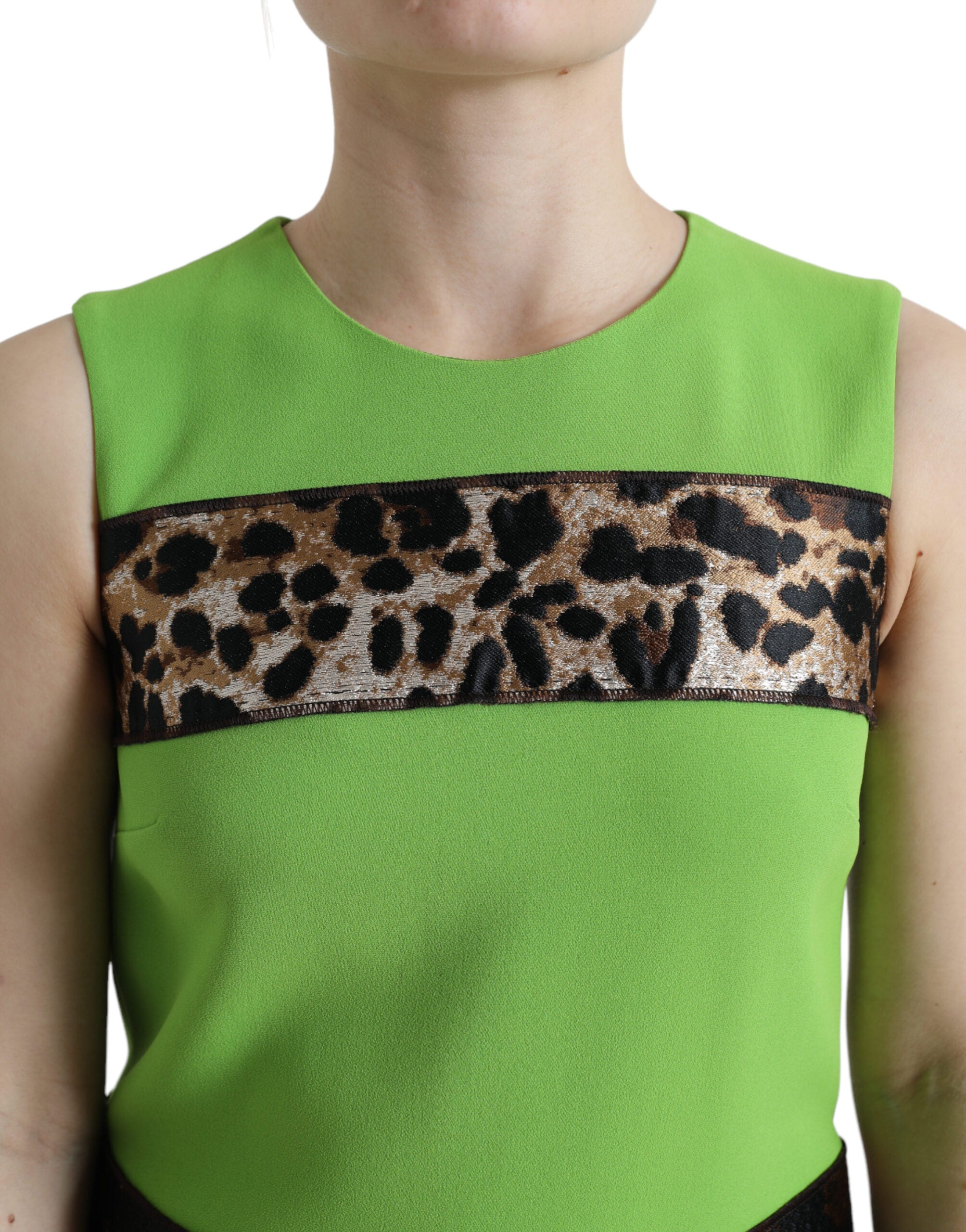 Robe Dolce & Gabbana émeraldine Dolce & Gabbana