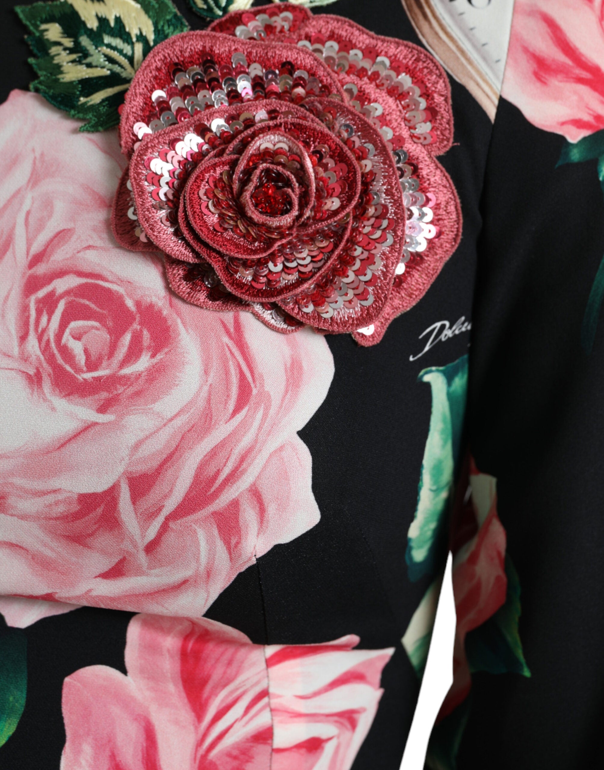 Robe Dolce & Gabbana A-line noire Dolce & Gabbana