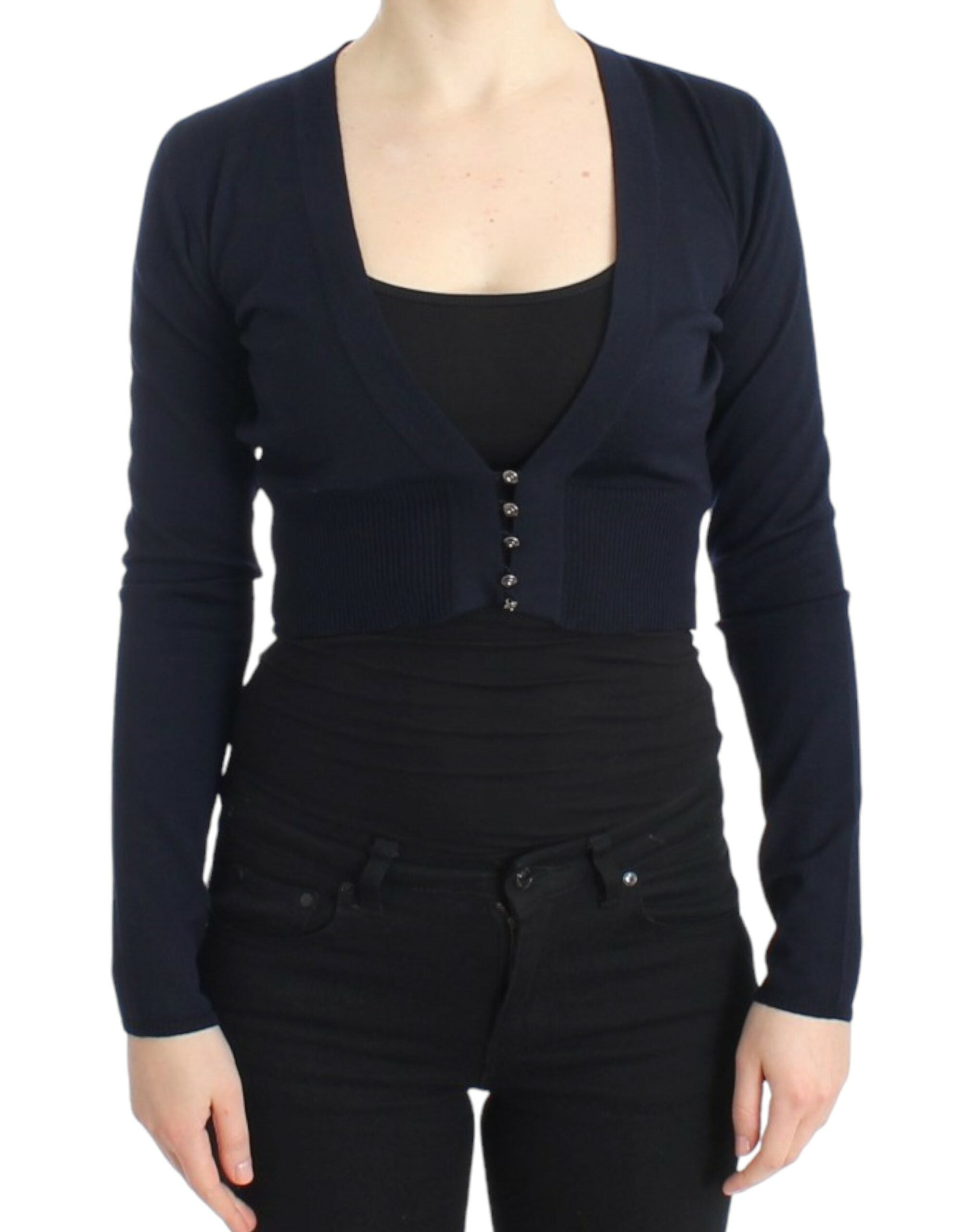 Cardigan Class Roberto Cavalli bleu