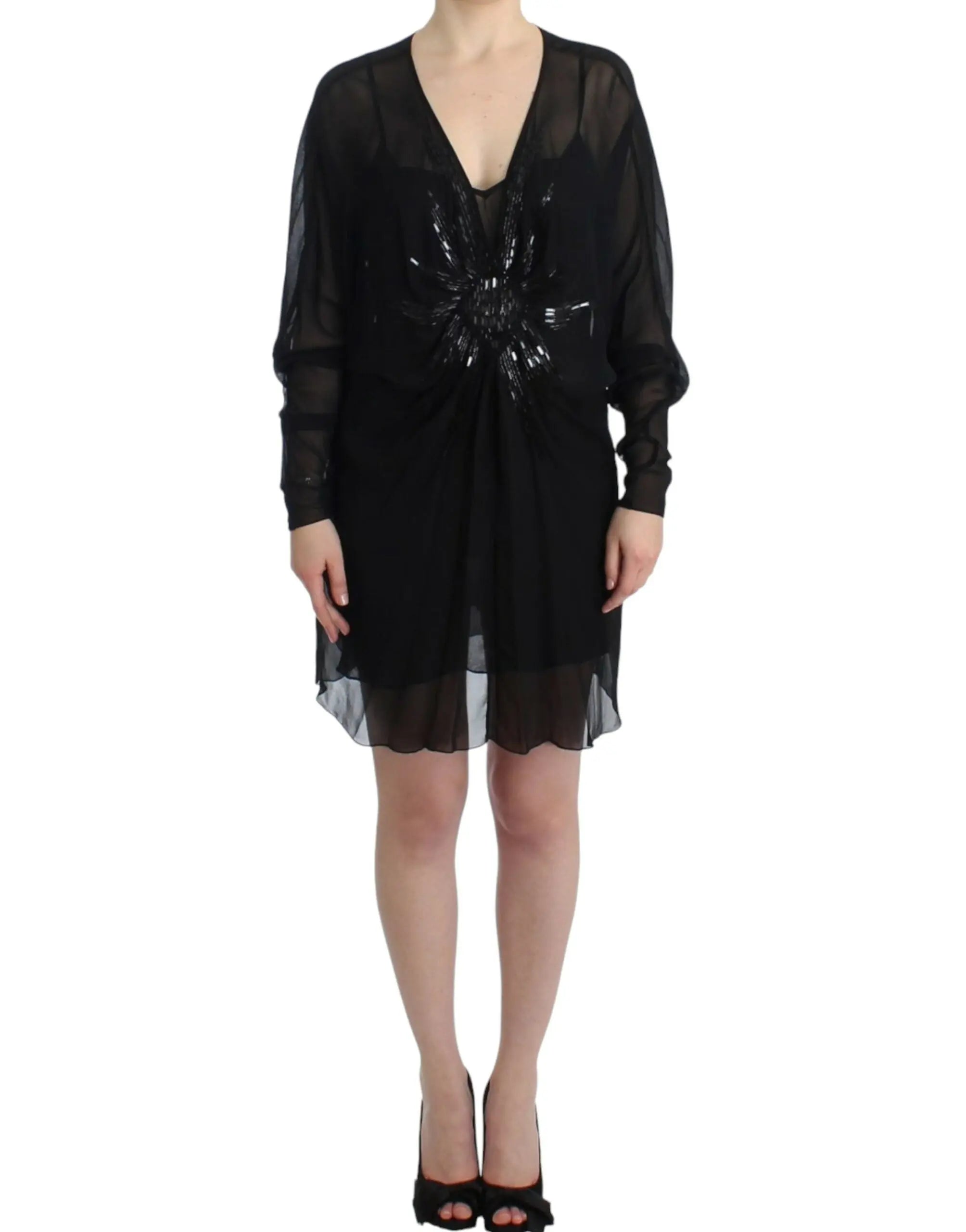 Robe Class Cavalli Blouson noire Cavalli
