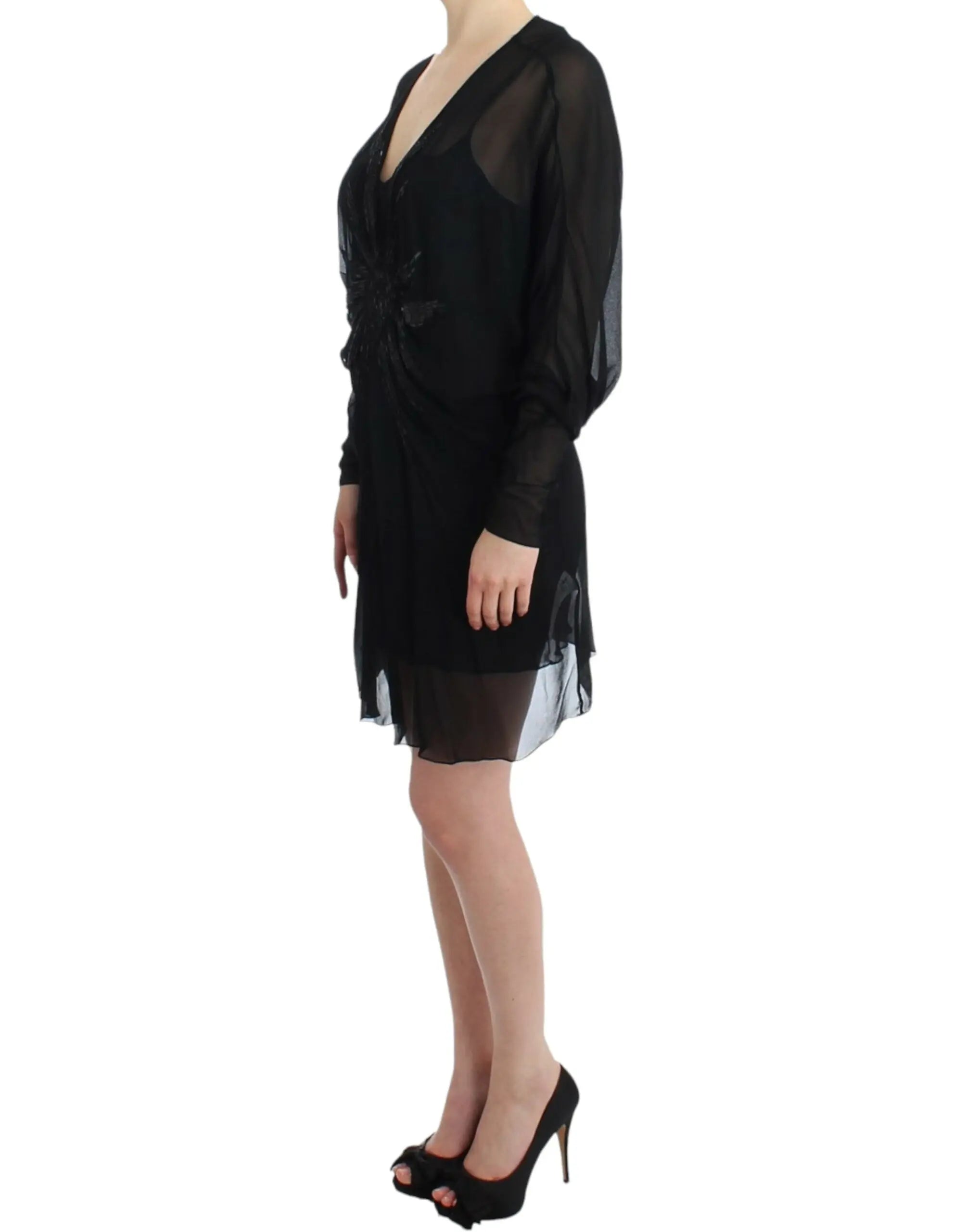 Robe Class Cavalli Blouson noire Cavalli
