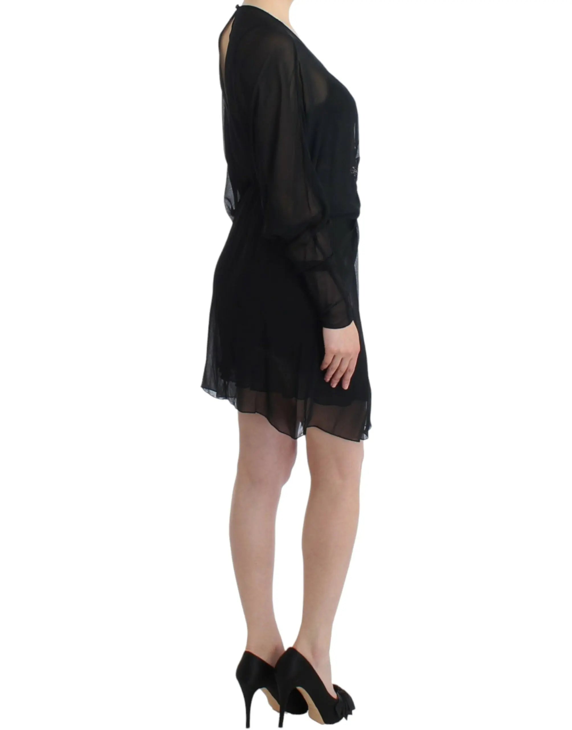 Robe Class Cavalli Blouson noire Cavalli