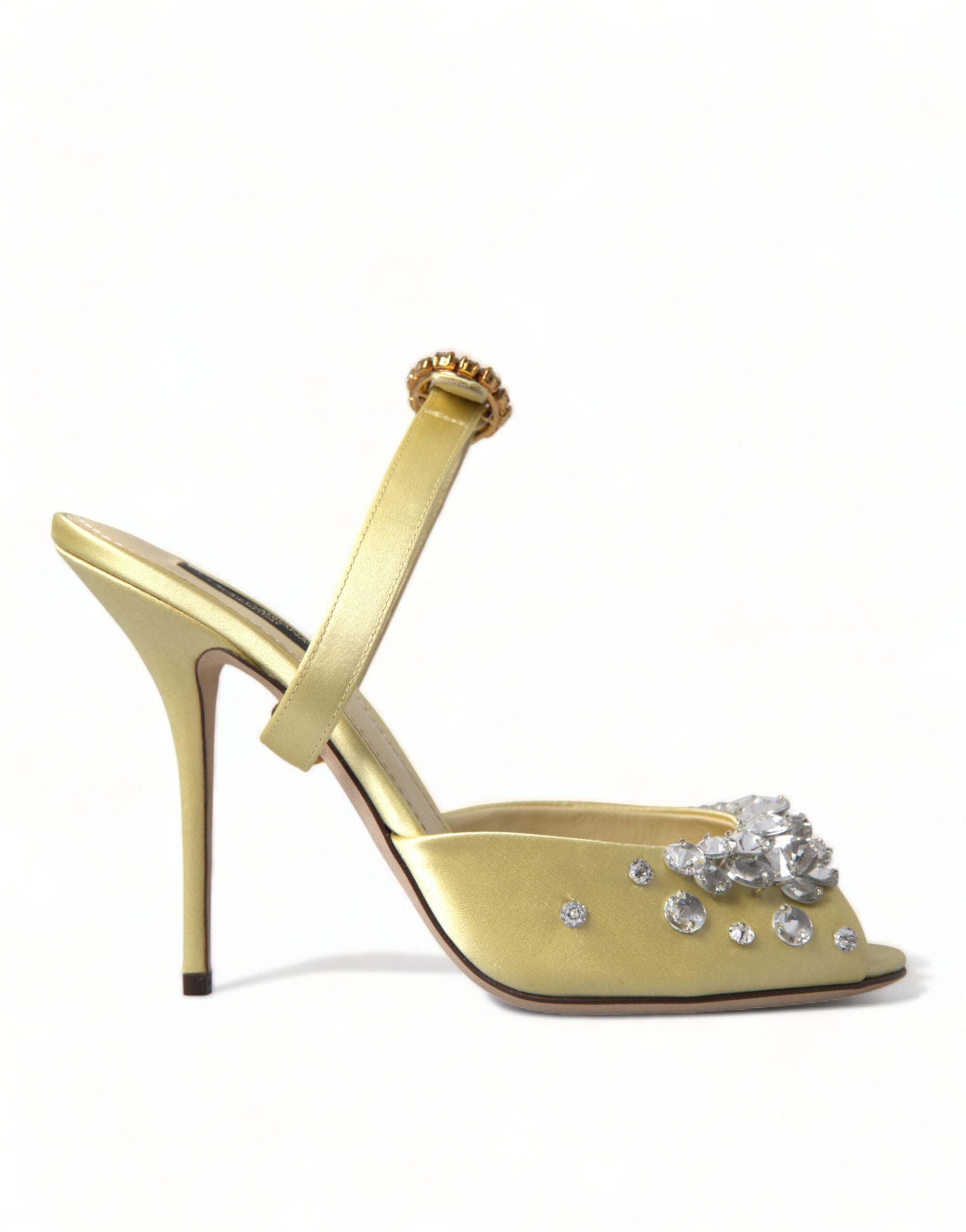 Sandales Dolce & Gabbana Mary Janes jaunes