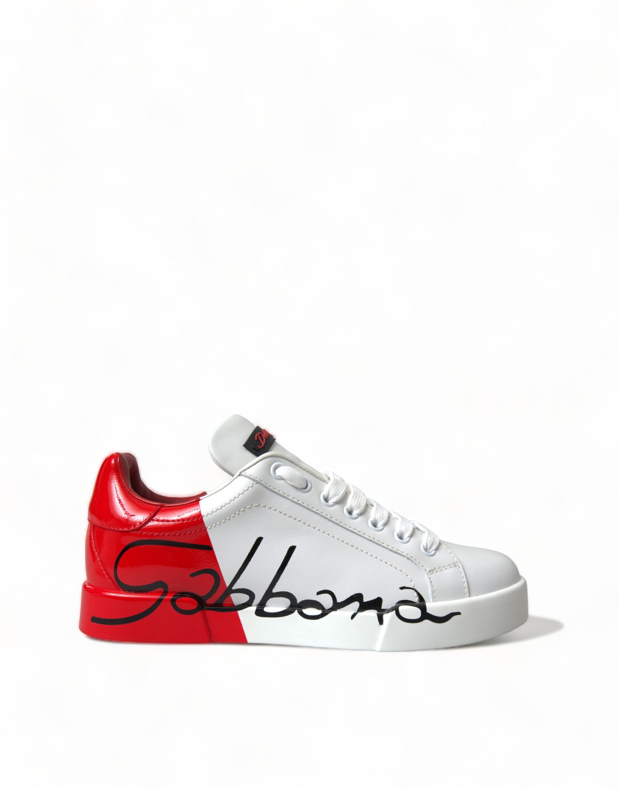 Baskets Dolce & Gabbana Portofino blanches et rouges