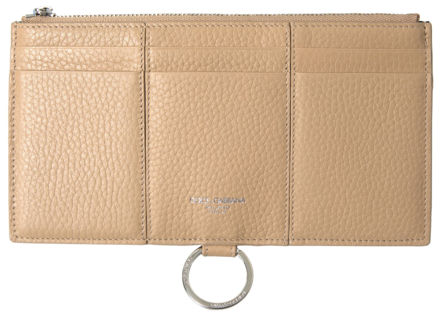 Portefeuille Dolce & Gabbana beige