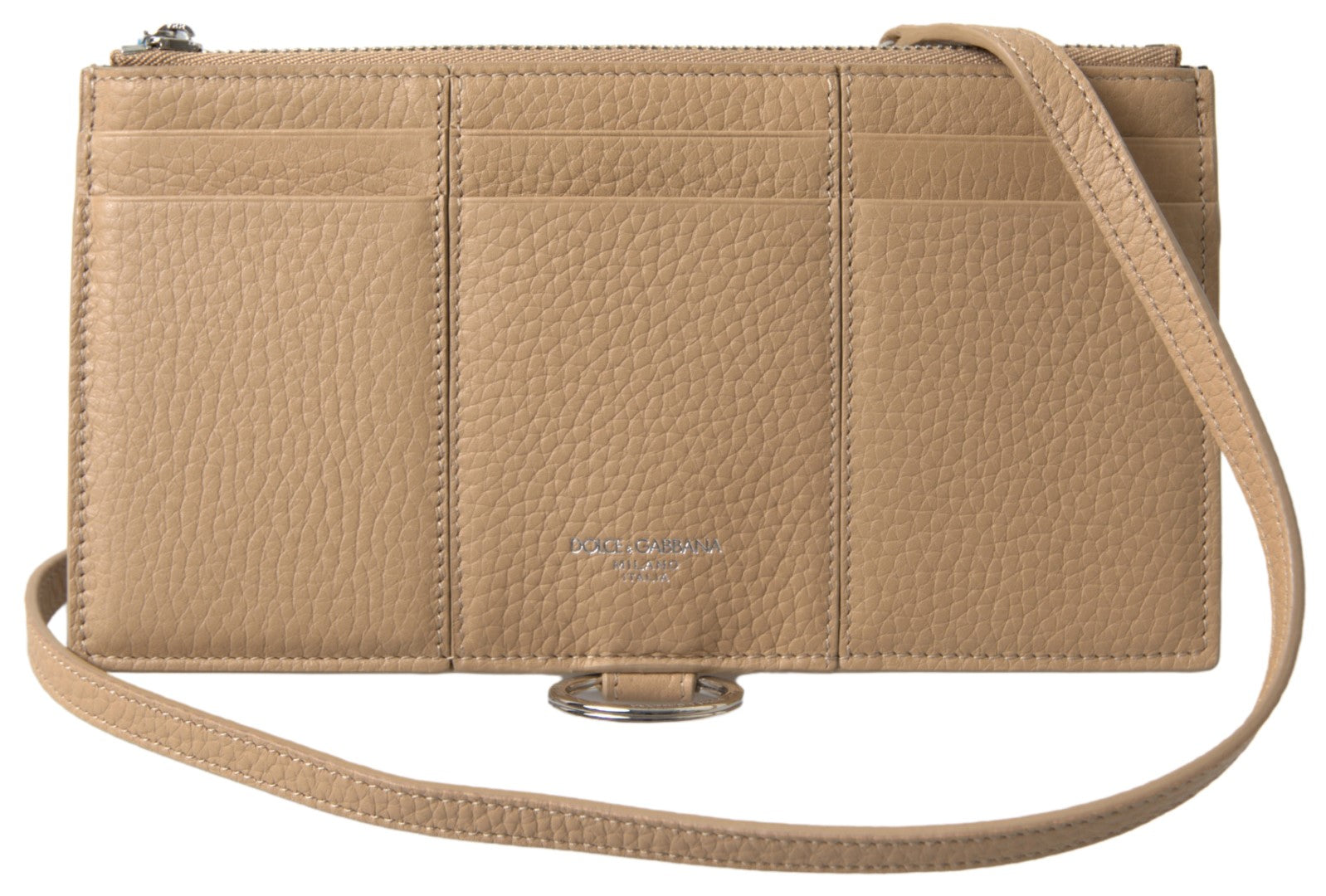Portefeuille Dolce & Gabbana beige