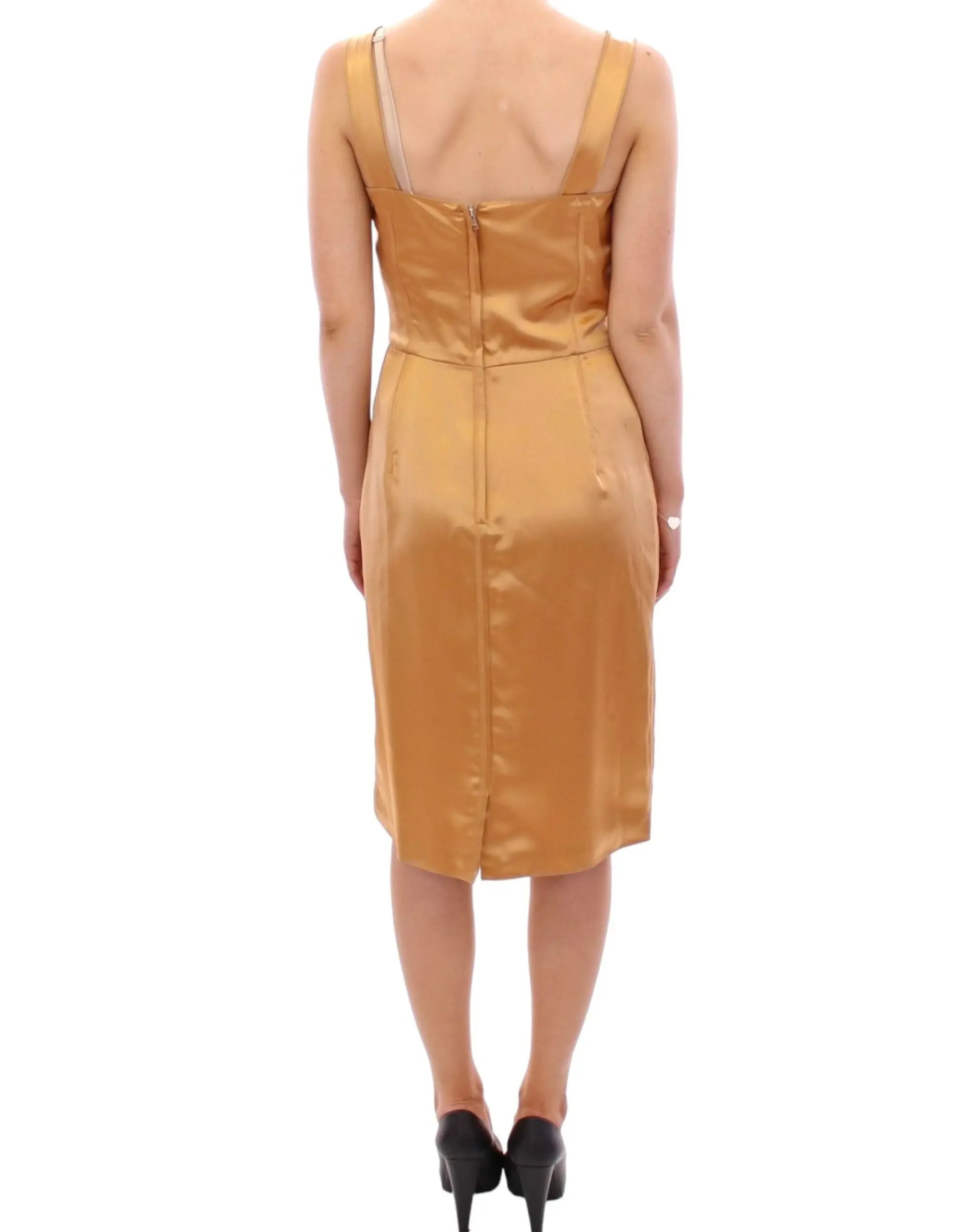 Robe Dolce & Gabbana bronze Dolce & Gabbana