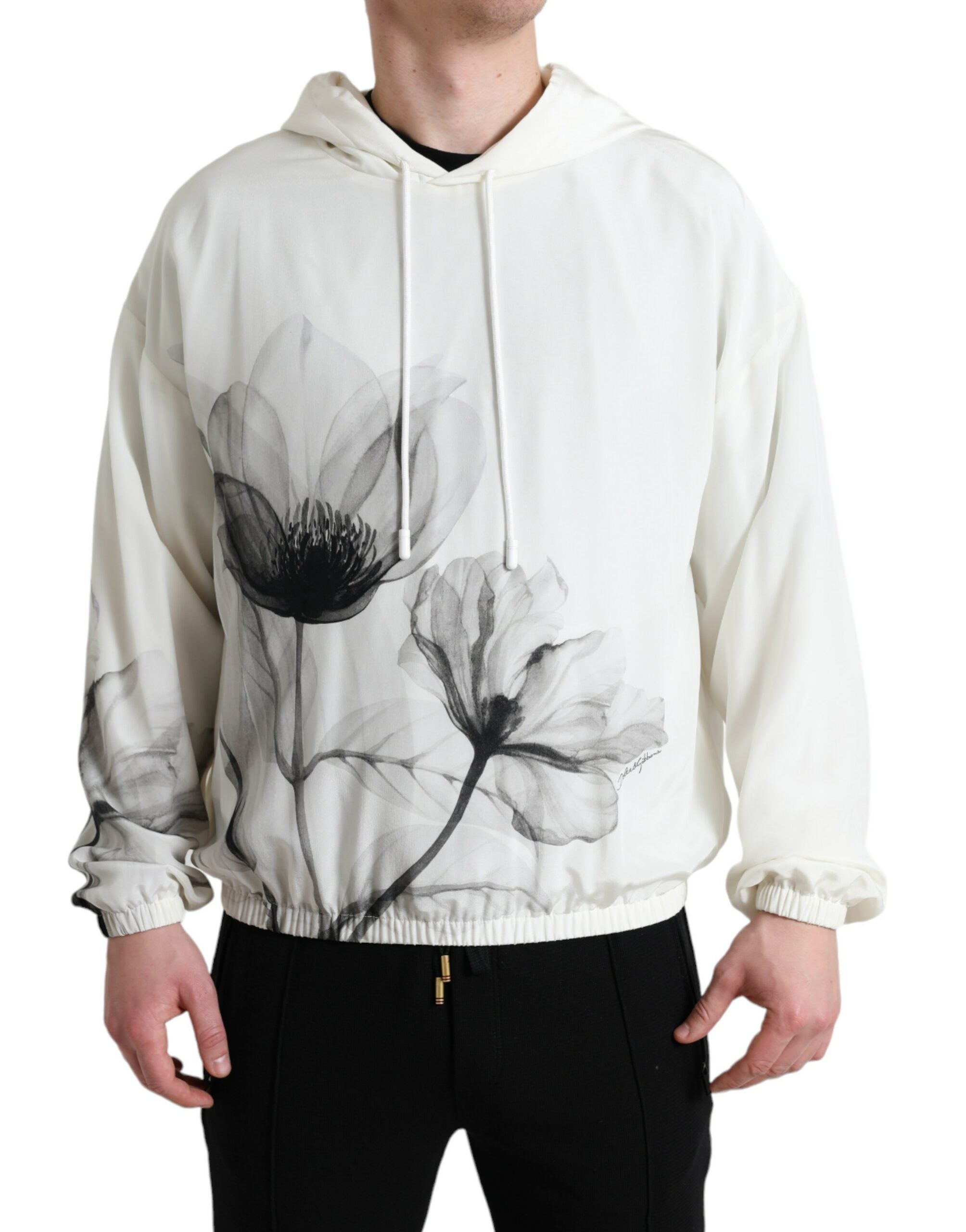 Pull DOLCE & GABBANA floral blanc
