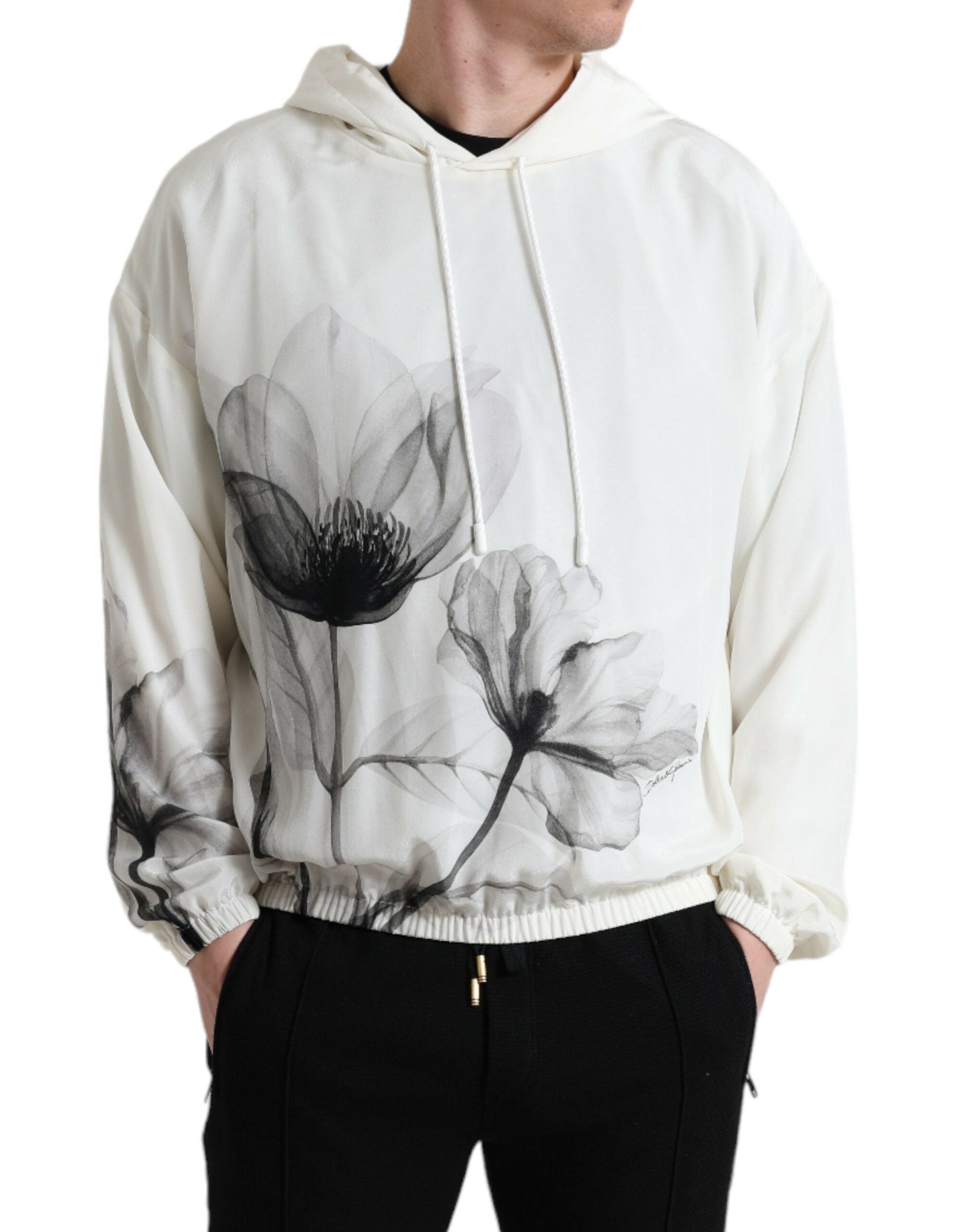 Pull DOLCE & GABBANA floral blanc
