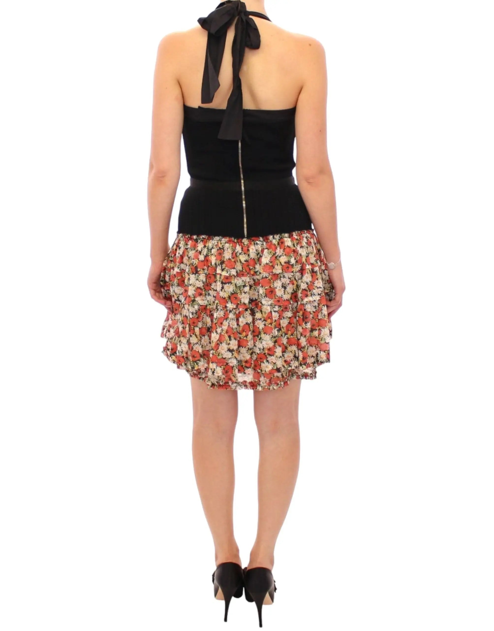 Robe Dolce & Gabbana multicolore fleurie Dolce & Gabbana