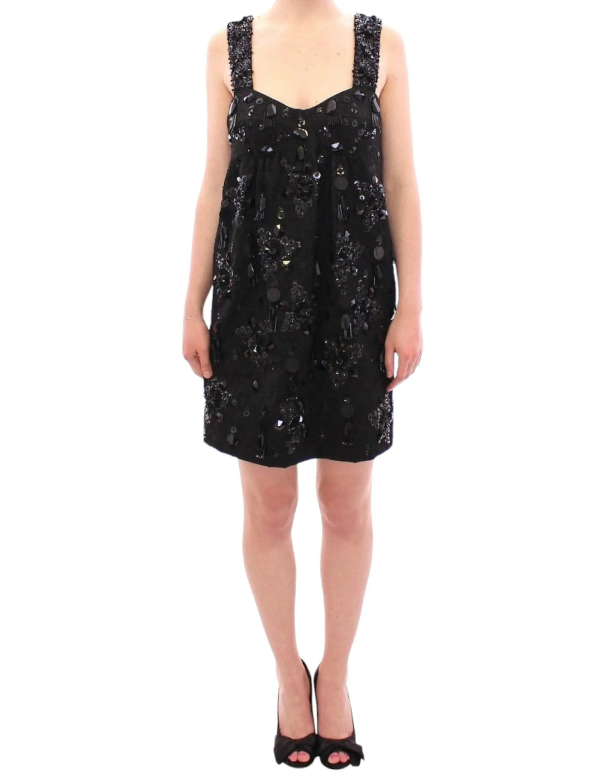 Robe dolce & gabbana florale noire Dolce & Gabbana