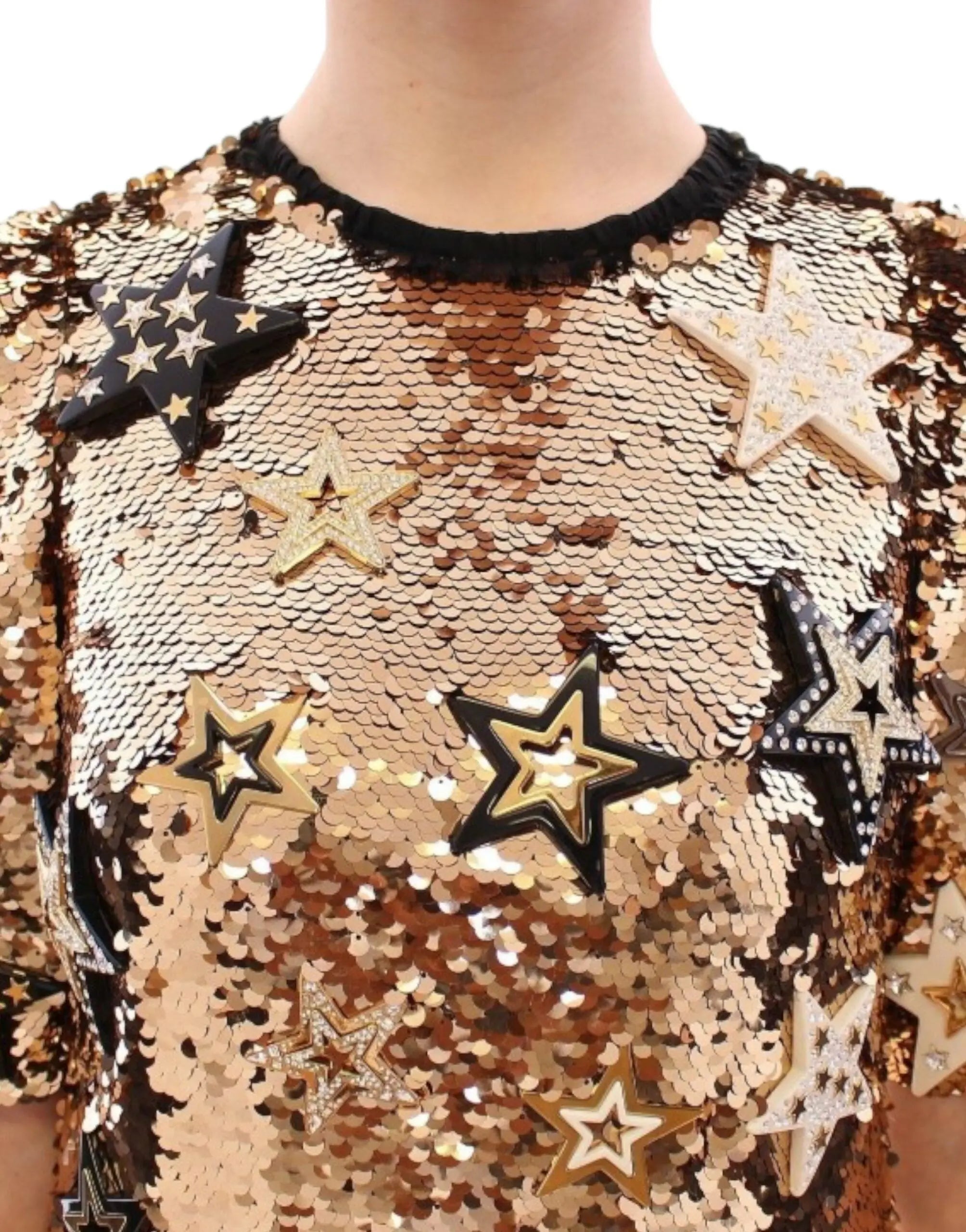 Robe Dolce & Gabbana Masterpiece dorée Dolce & Gabbana