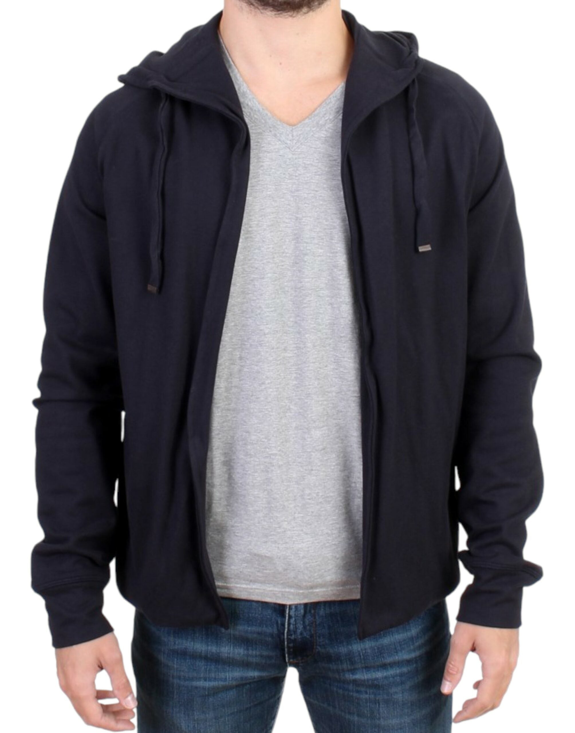 Sweat à capuche C’N’C bleu