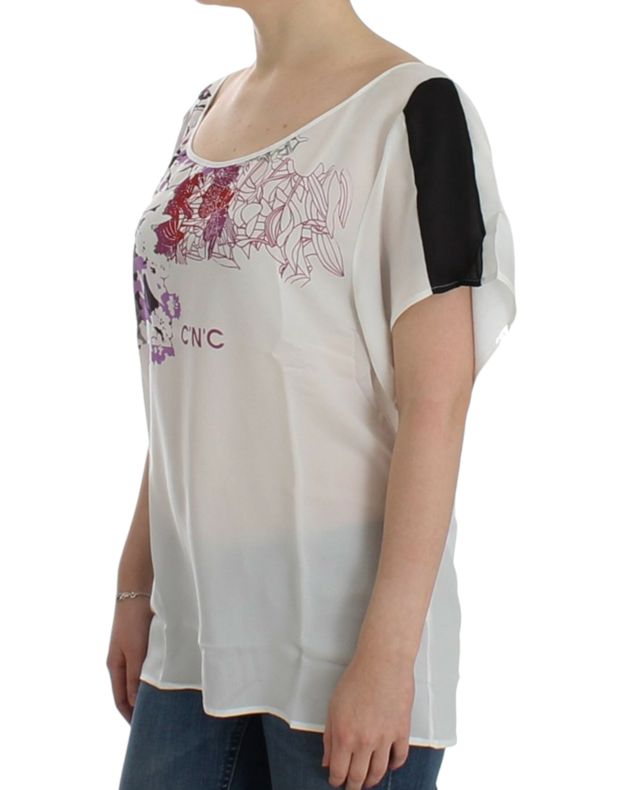 Blouse C’N’C Costume National blanche