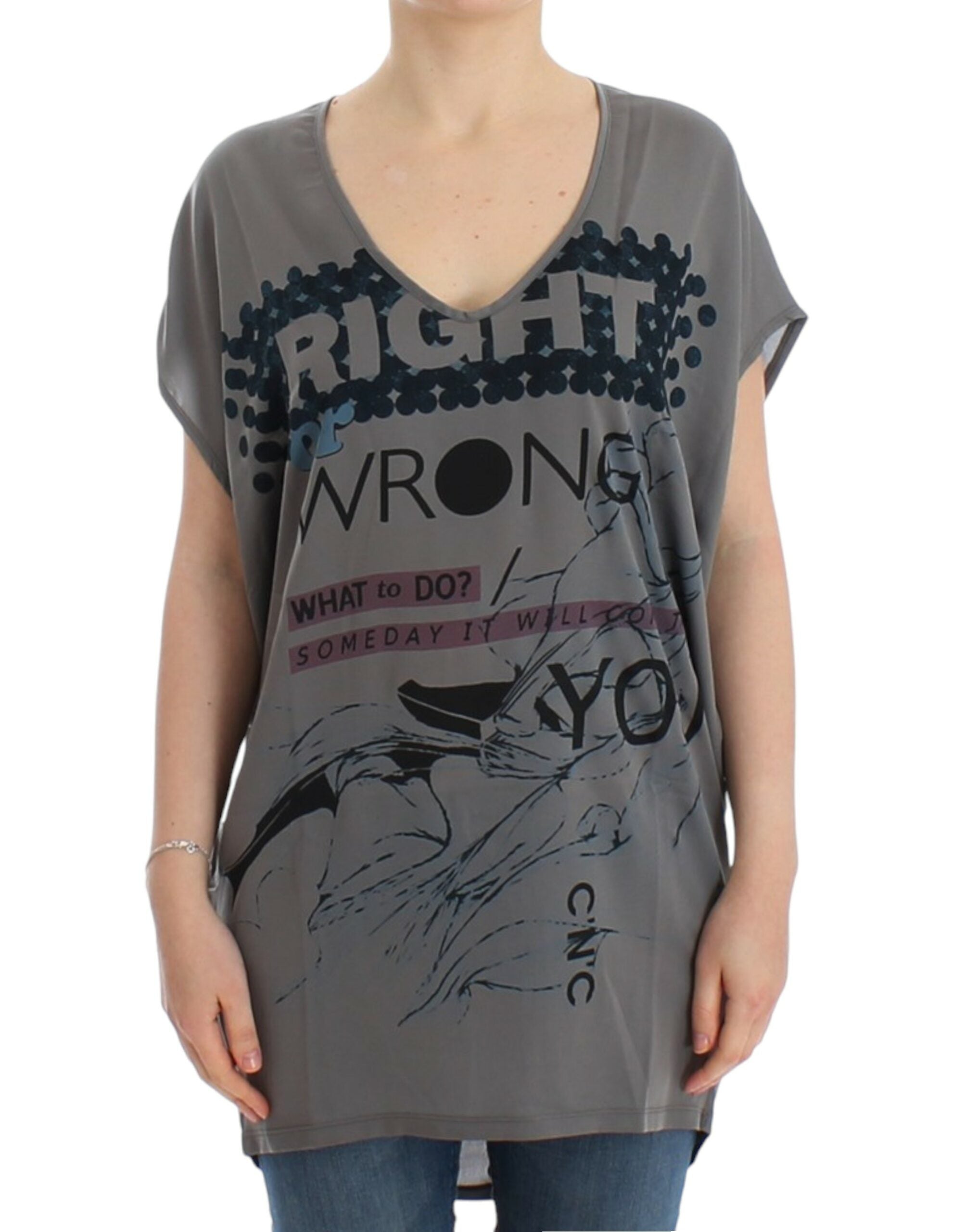 T-shirt C’N’C Costume National gris