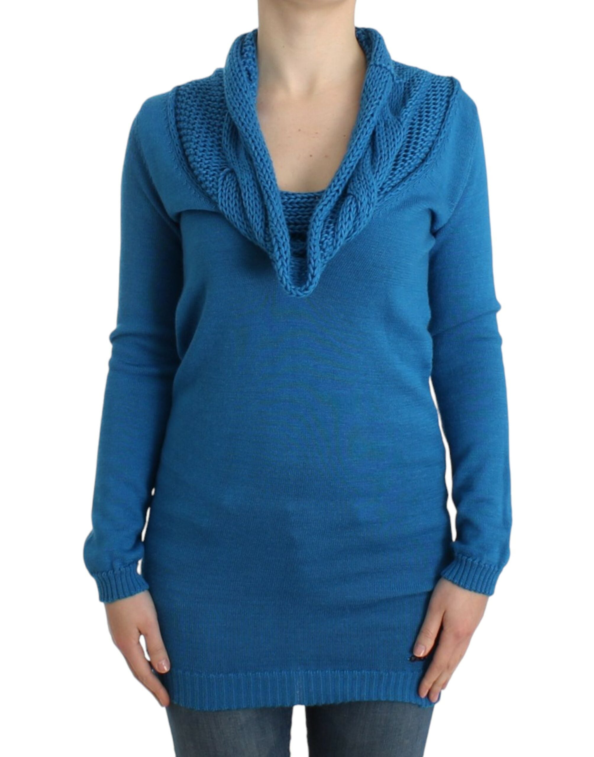 Pull C’N’C Scoop Neck bleu