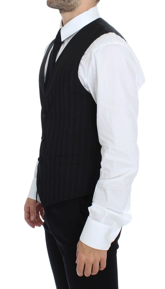Gilet Dolce & Gabbana noir et gris