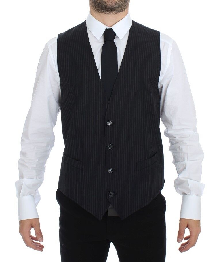 Gilet Dolce & Gabbana gris foncé