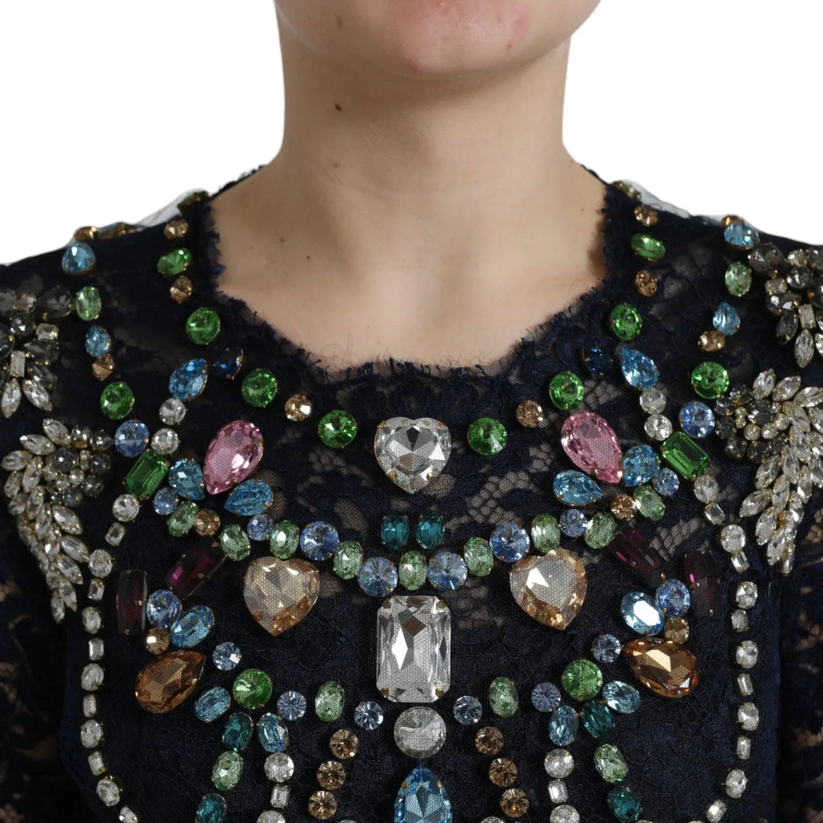 Robe Dolce & Gabbana longue bleue Dolce & Gabbana