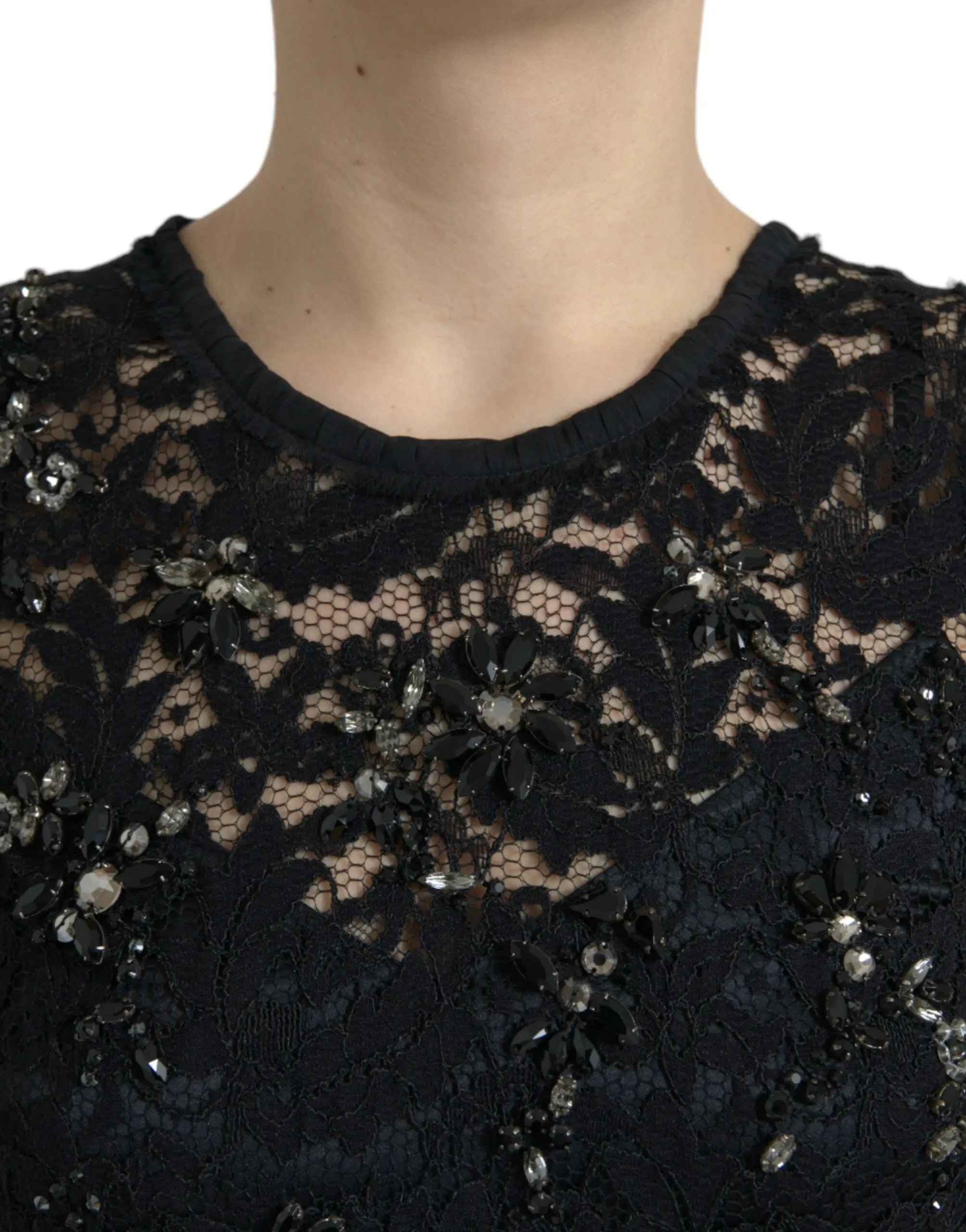 Robe Dolce & Gabbana Sheath noire Dolce & Gabbana