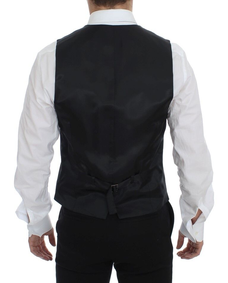 Gilet Dolce & Gabbana gris rayé