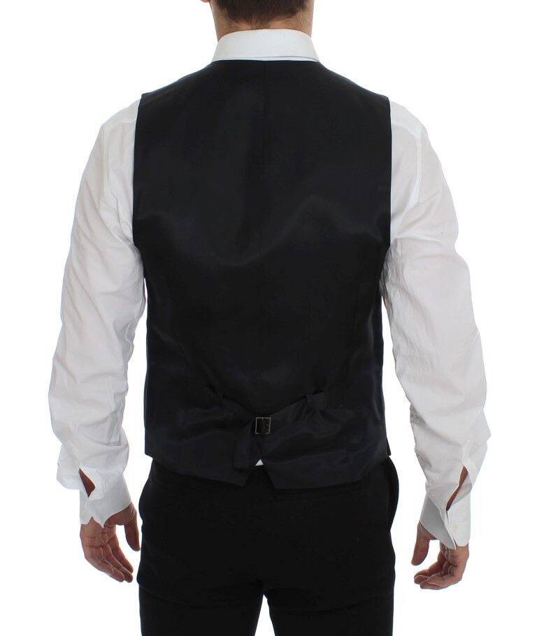 Gilet Dolce & Gabbana gris rayé