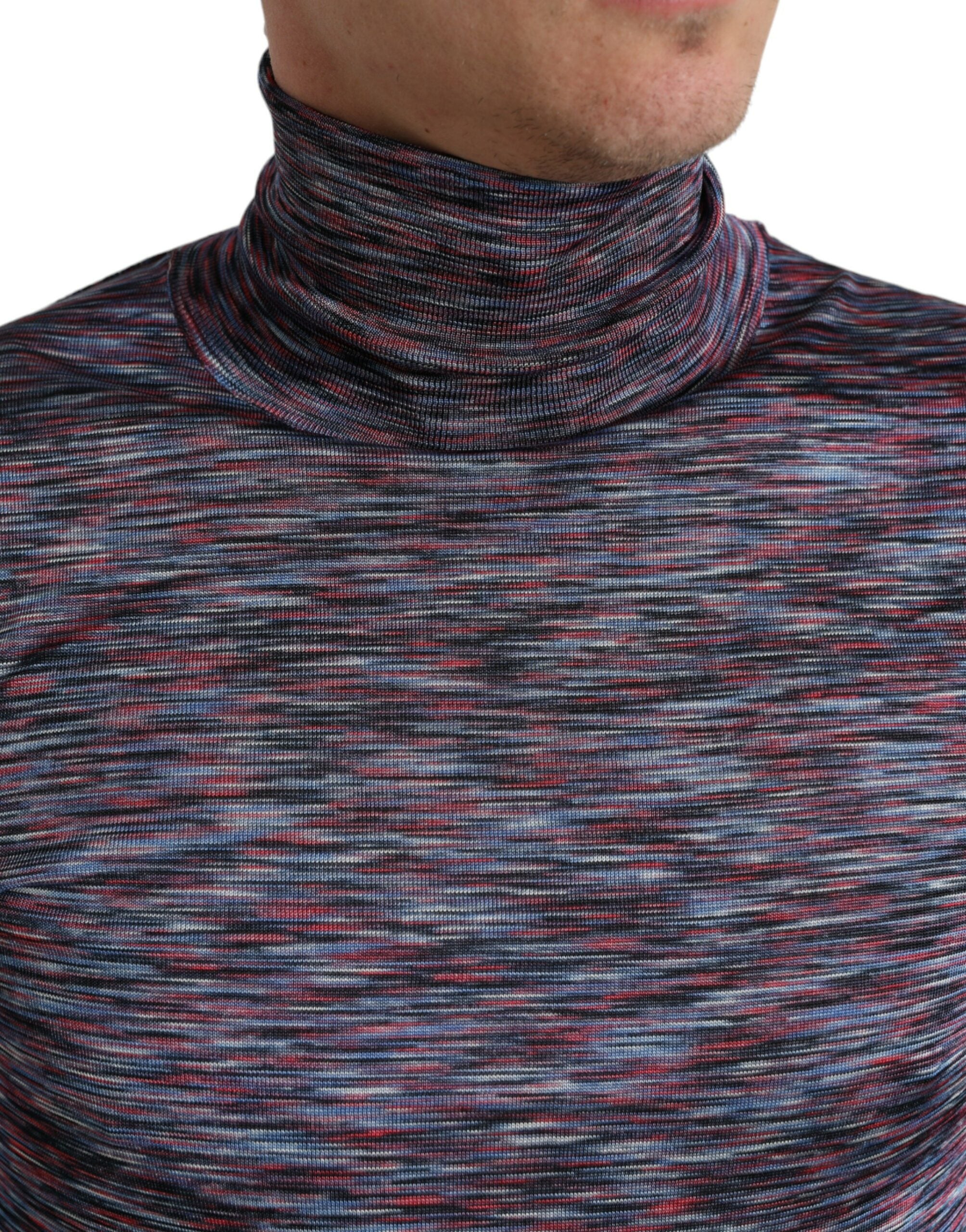 Pull DOLCE & GABBANA Turtleneck bleu violet