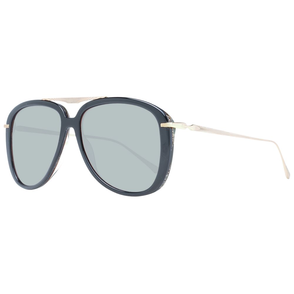 Lunettes de soleil Aviator noires