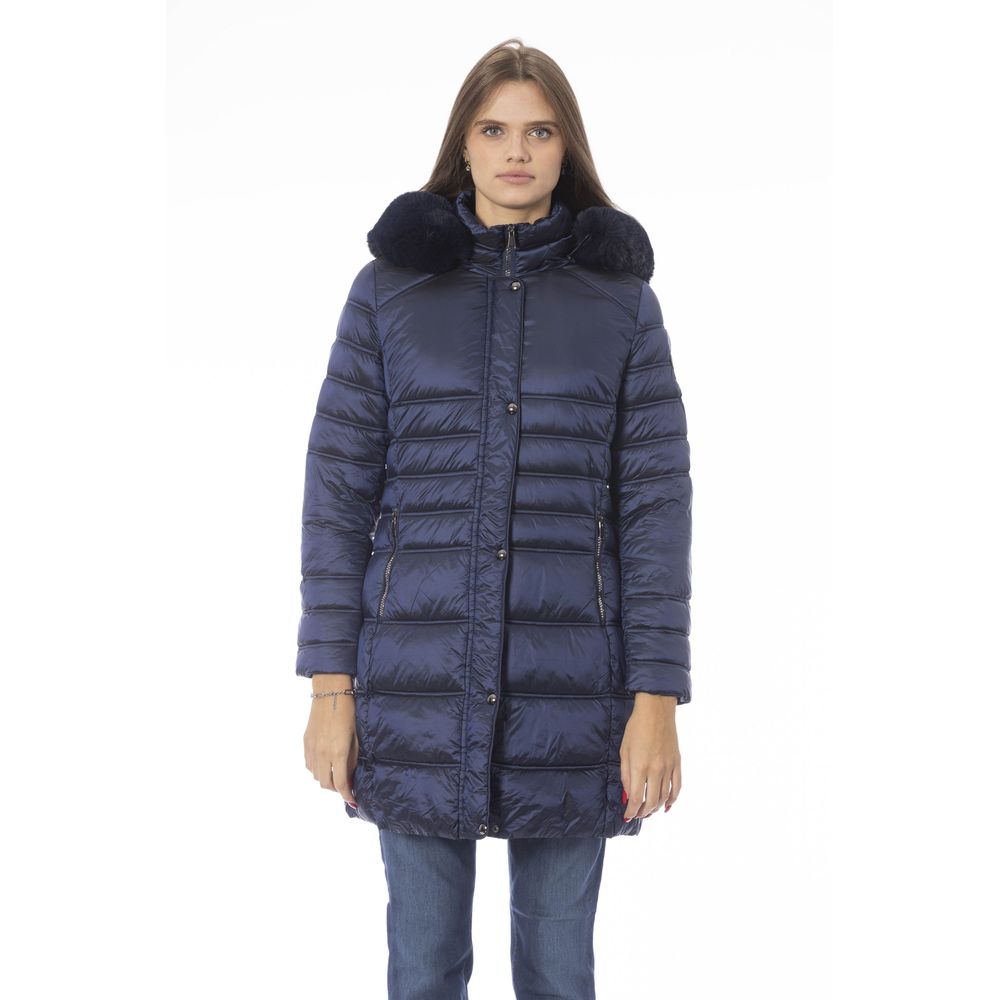 Veste Baldinini Long Down bleu clair