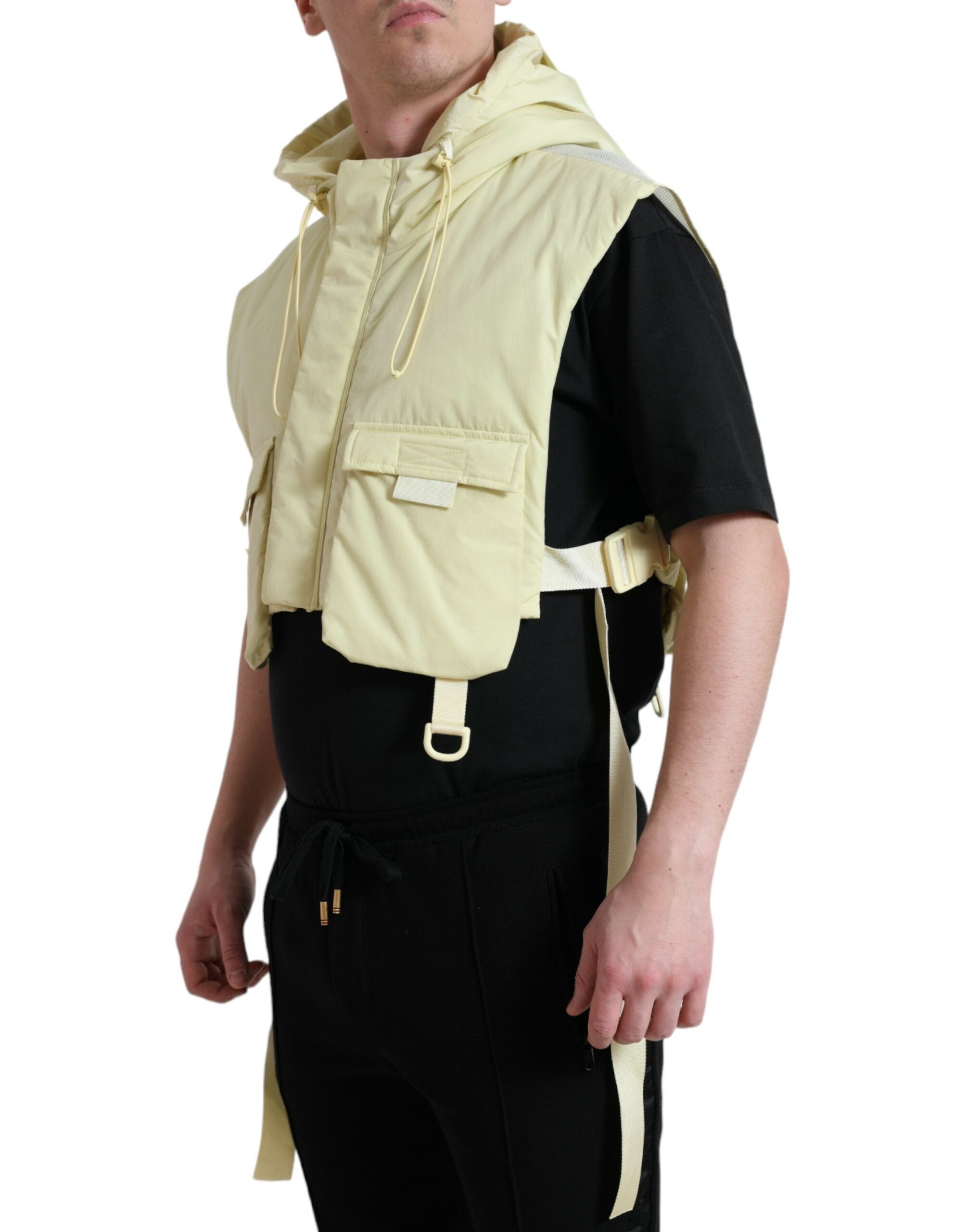 Veste DOLCE & GABBANA à capuche jaune